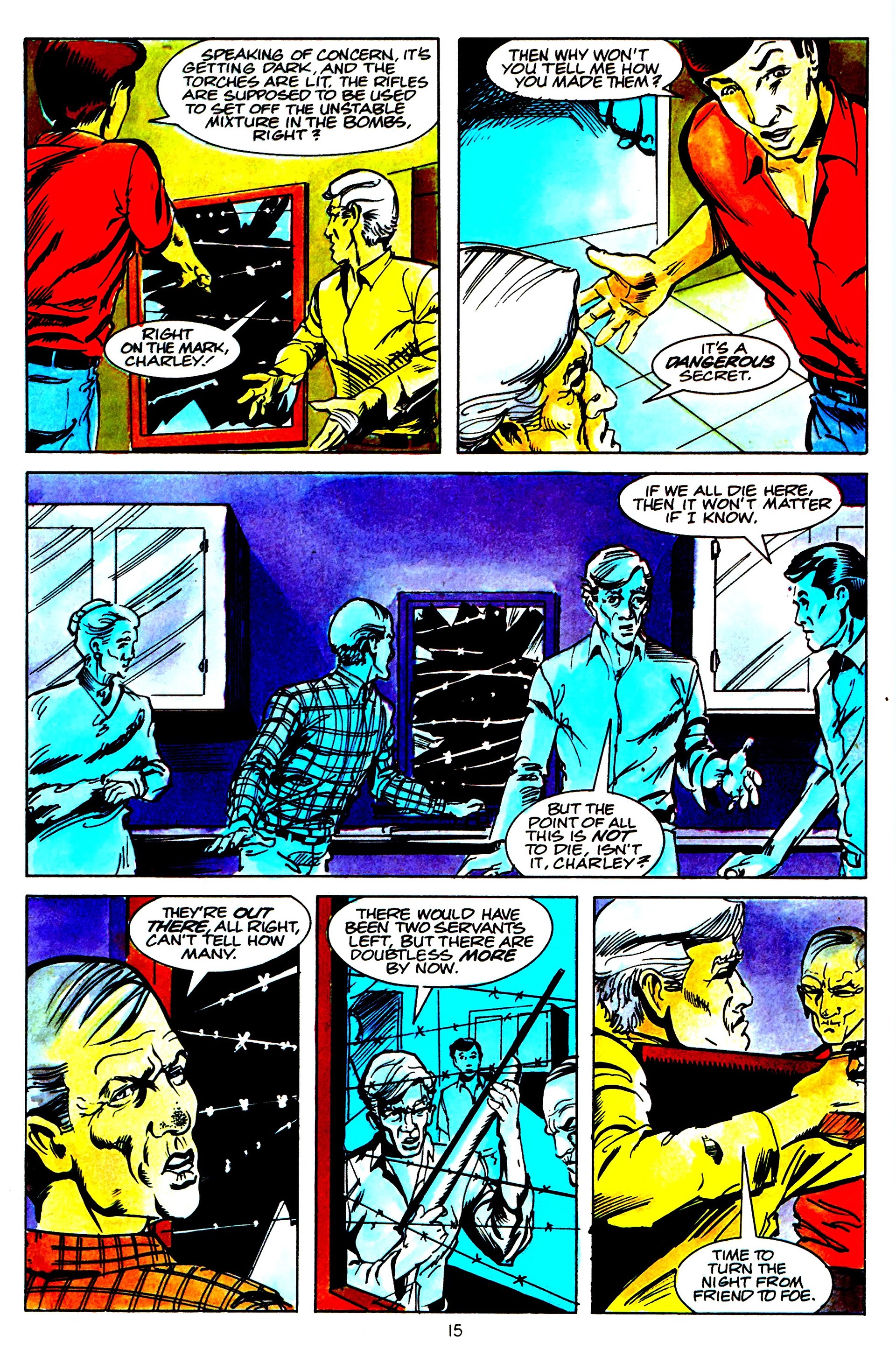 Read online Fright Night (1988) comic -  Issue #7 - 17