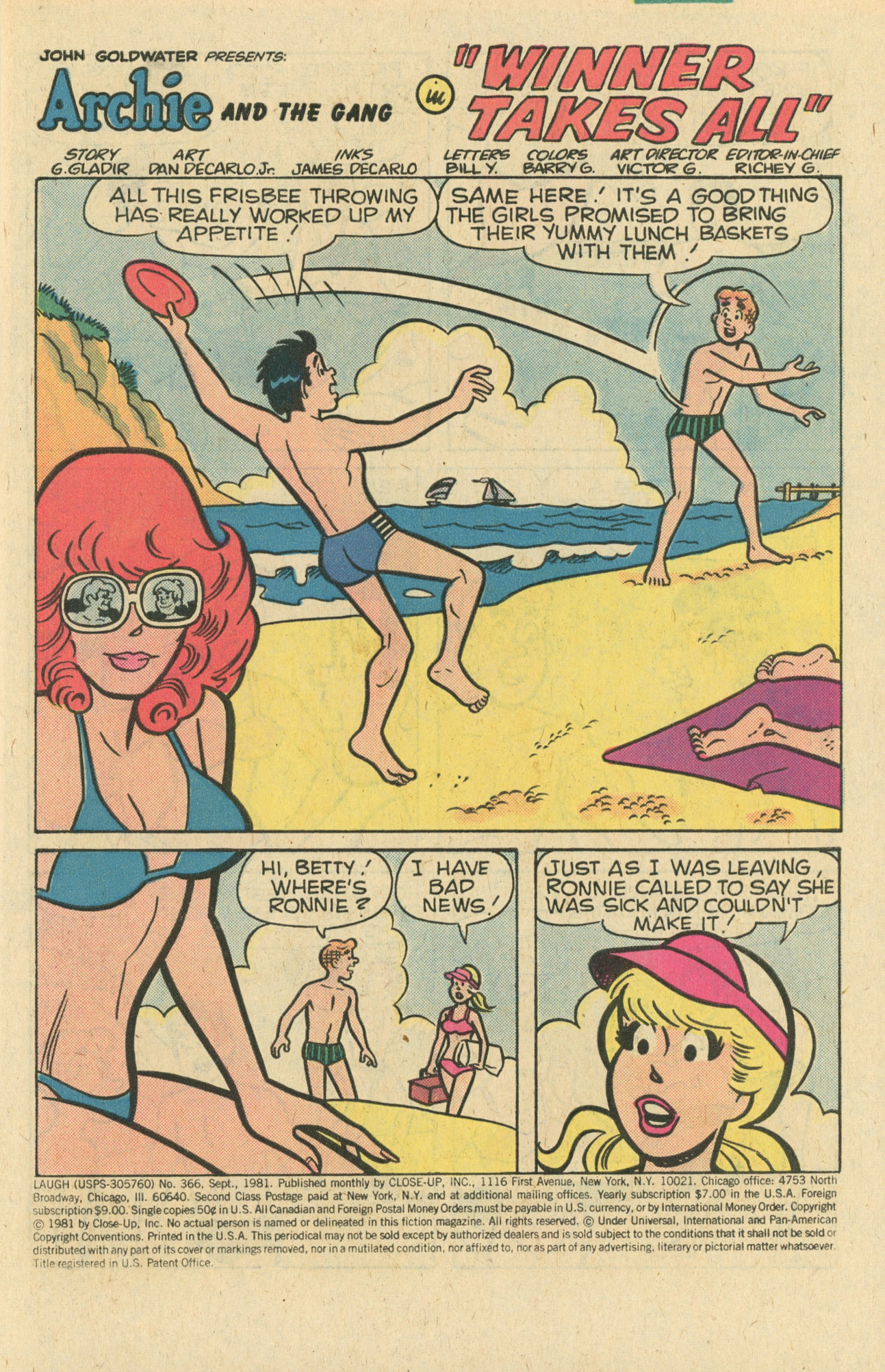 Read online Laugh (Comics) comic -  Issue #366 - 3