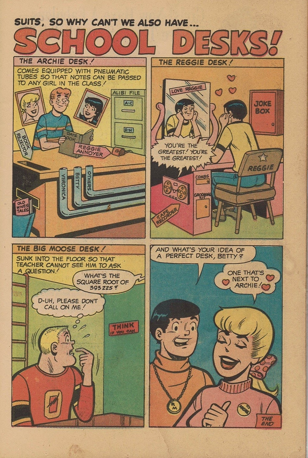 Read online Reggie's Wise Guy Jokes comic -  Issue #3 - 11