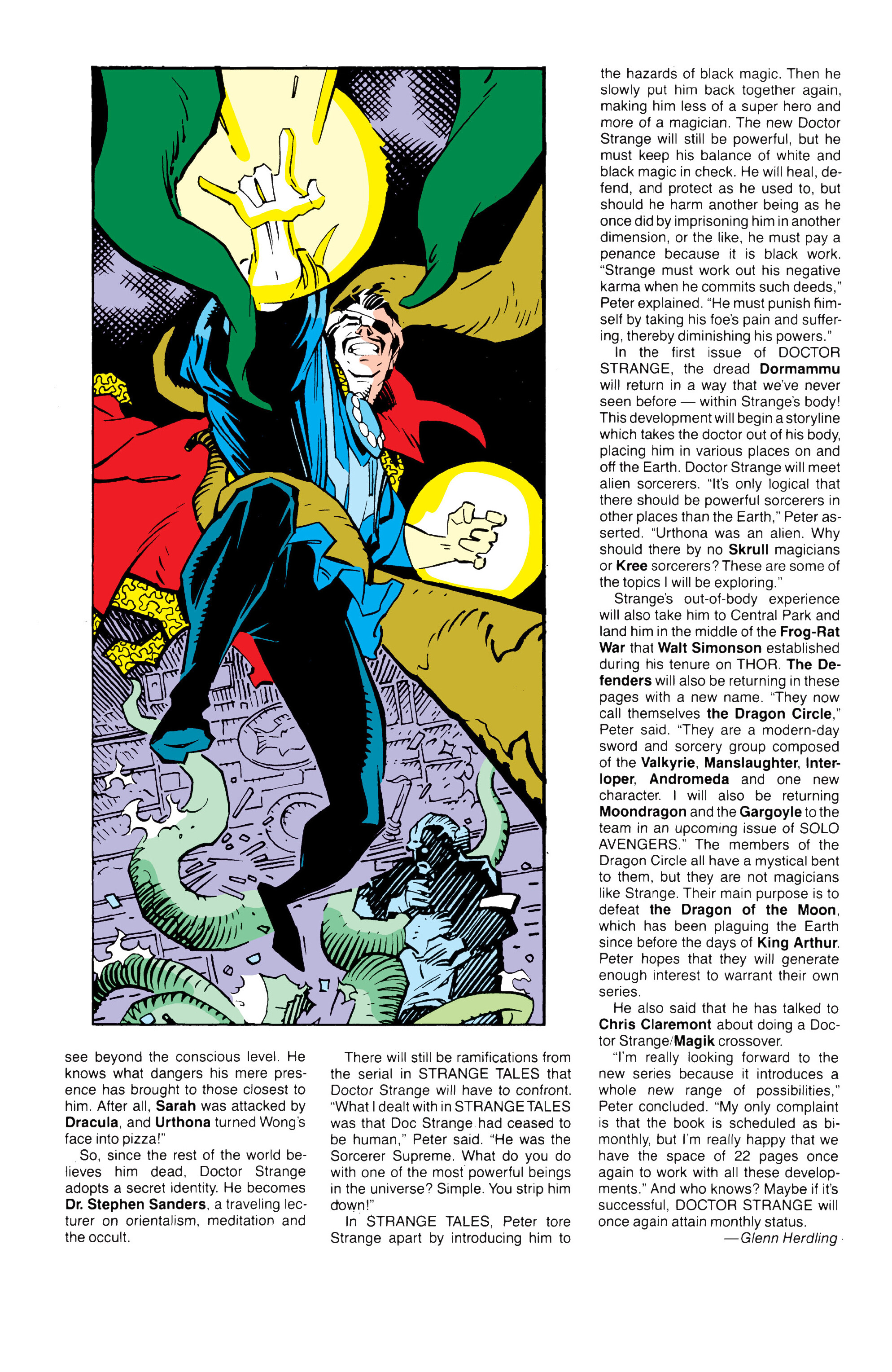 Read online Doctor Strange, Sorcerer Supreme Omnibus comic -  Issue # TPB 1 (Part 11) - 24