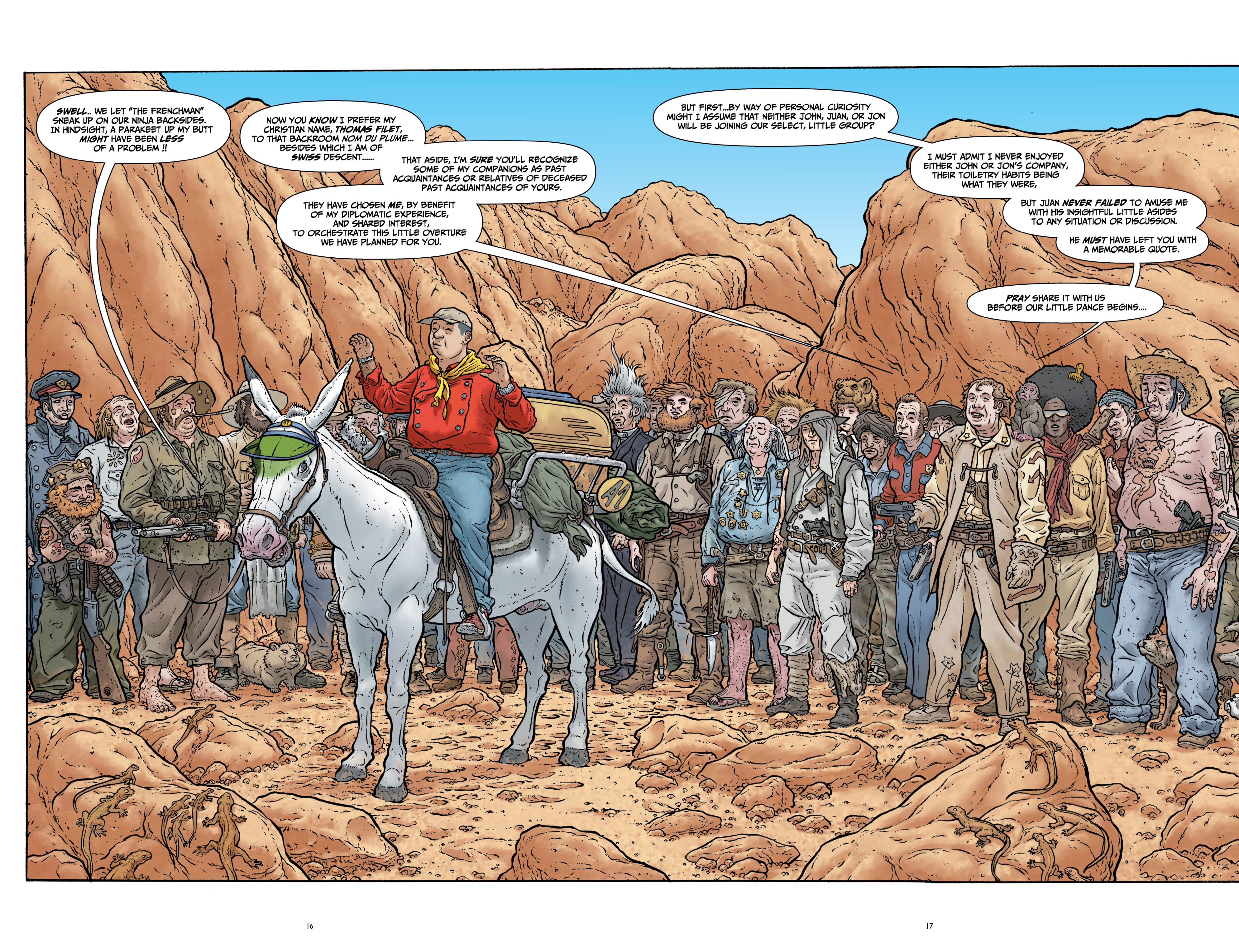 Read online Shaolin Cowboy comic -  Issue # _Start Trek (Part 1) - 14