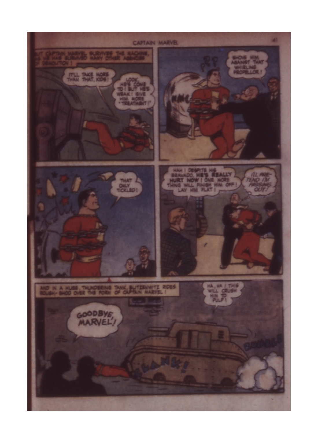 Read online Captain Marvel Adventures comic -  Issue #19 - 41