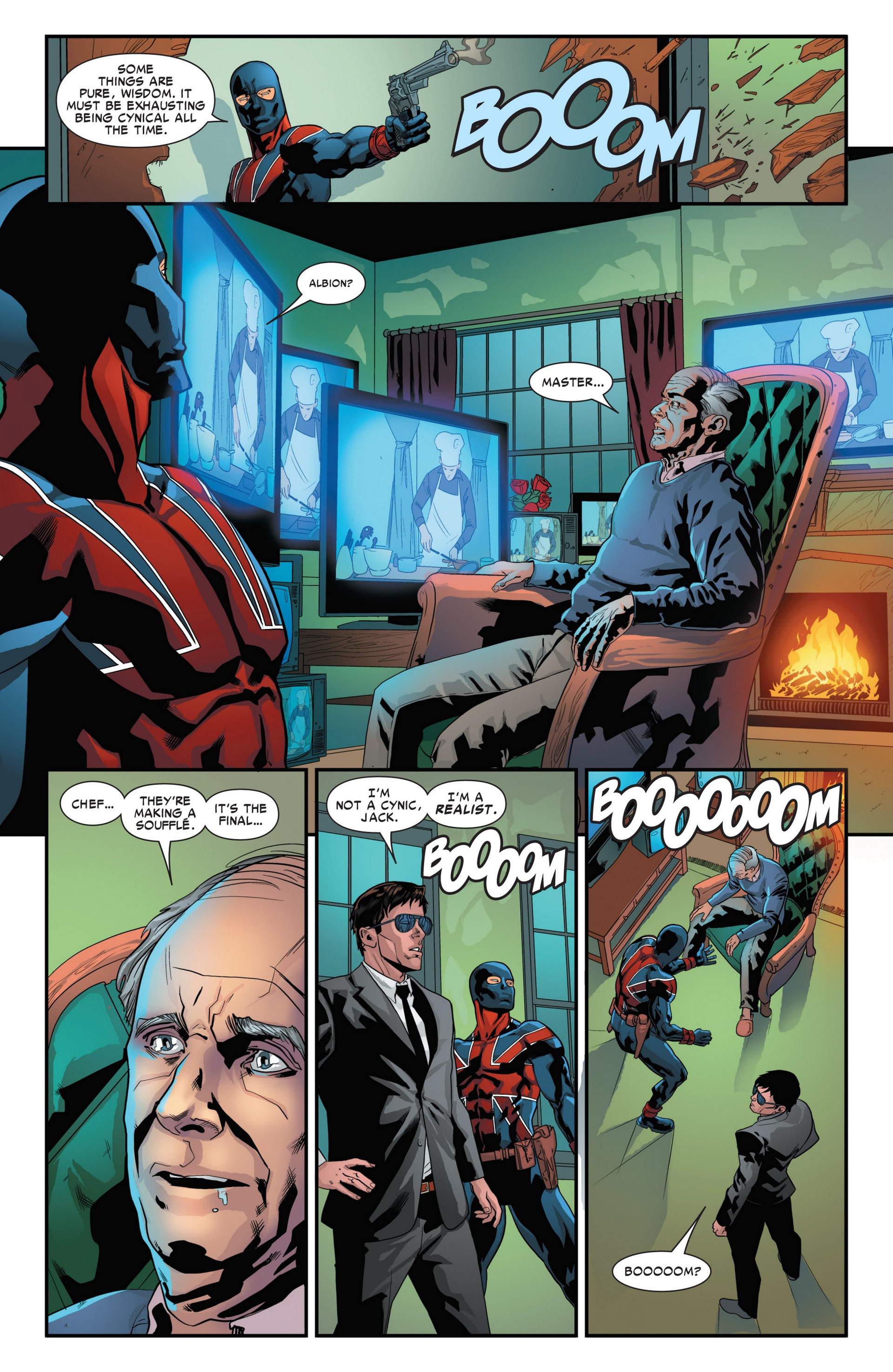 Read online Revolutionary War: Knights of Pendragon comic -  Issue # Full - 9