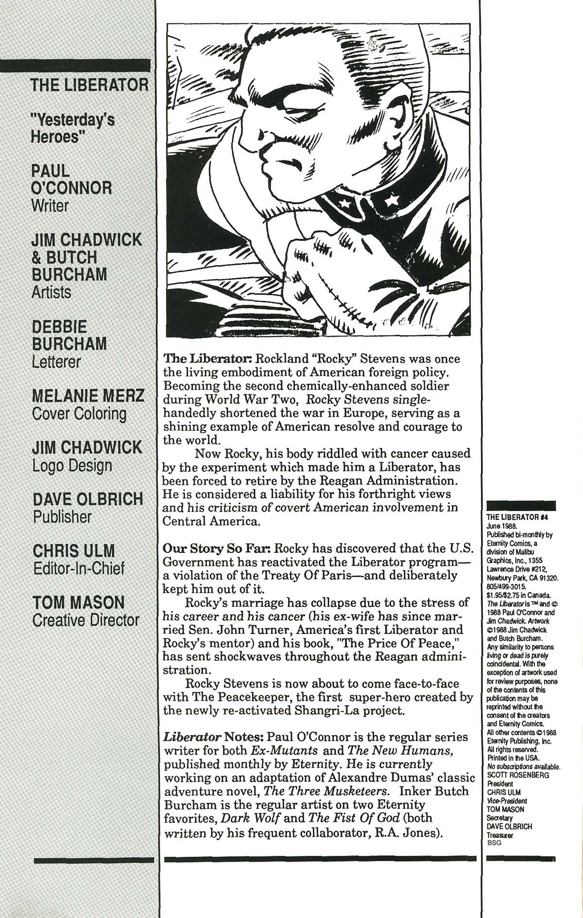 Read online Liberator (1987) comic -  Issue #4 - 2