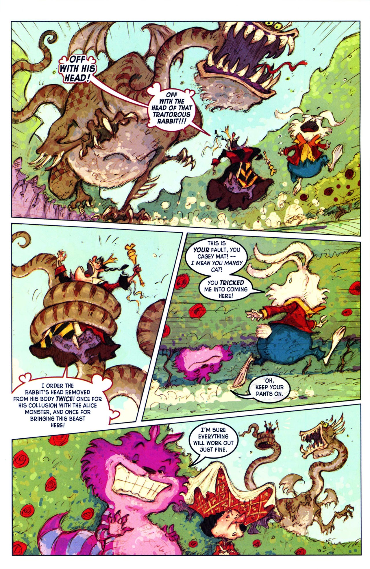 Read online Wonderland (2006) comic -  Issue #3 - 4