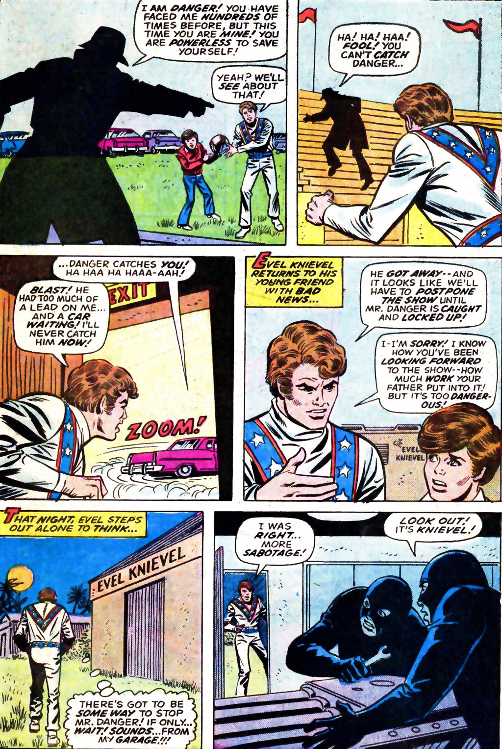 Read online Evel Knievel comic -  Issue # Full - 11