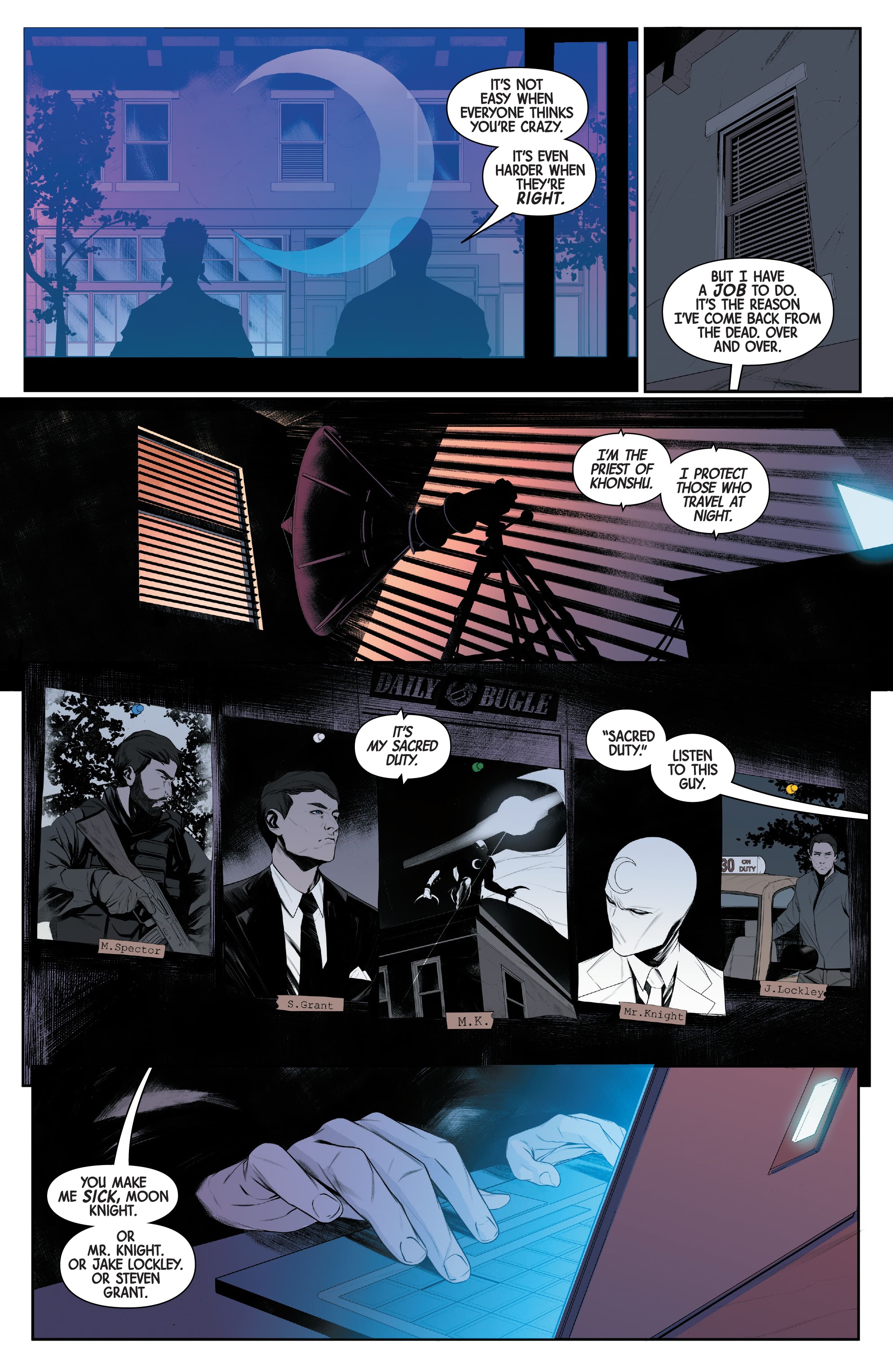 Read online Moon Knight (2021) comic -  Issue #1 - 26