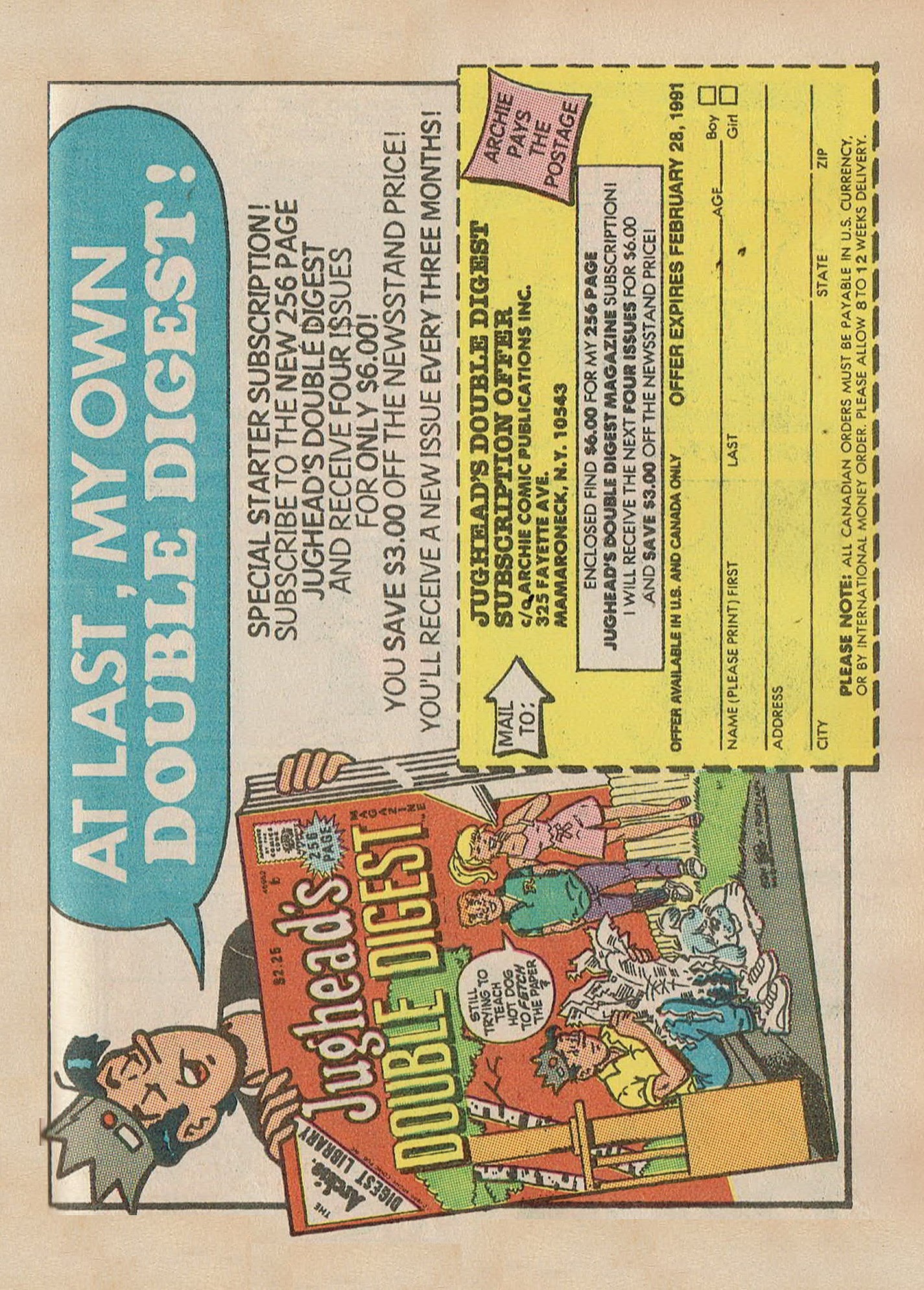 Read online Laugh Comics Digest comic -  Issue #91 - 97