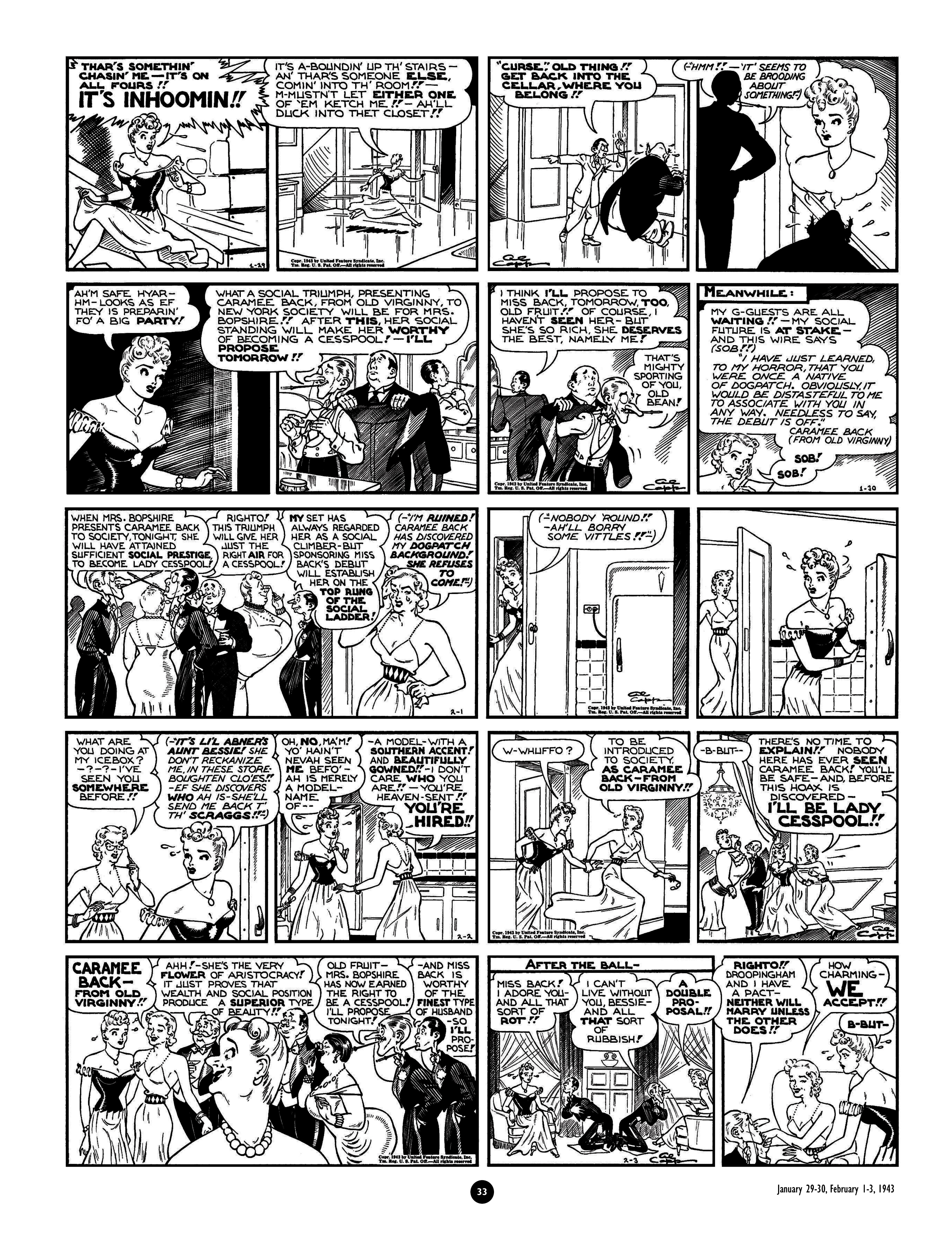 Read online Al Capp's Li'l Abner Complete Daily & Color Sunday Comics comic -  Issue # TPB 5 (Part 1) - 34