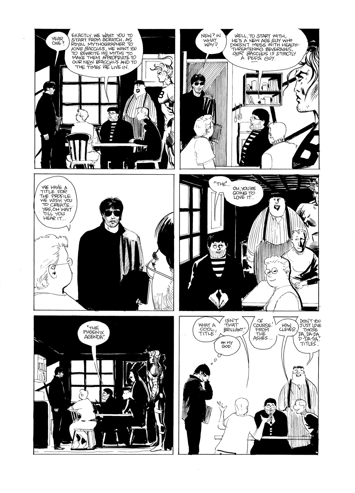 Read online Eddie Campbell's Bacchus comic -  Issue # TPB 5 - 34