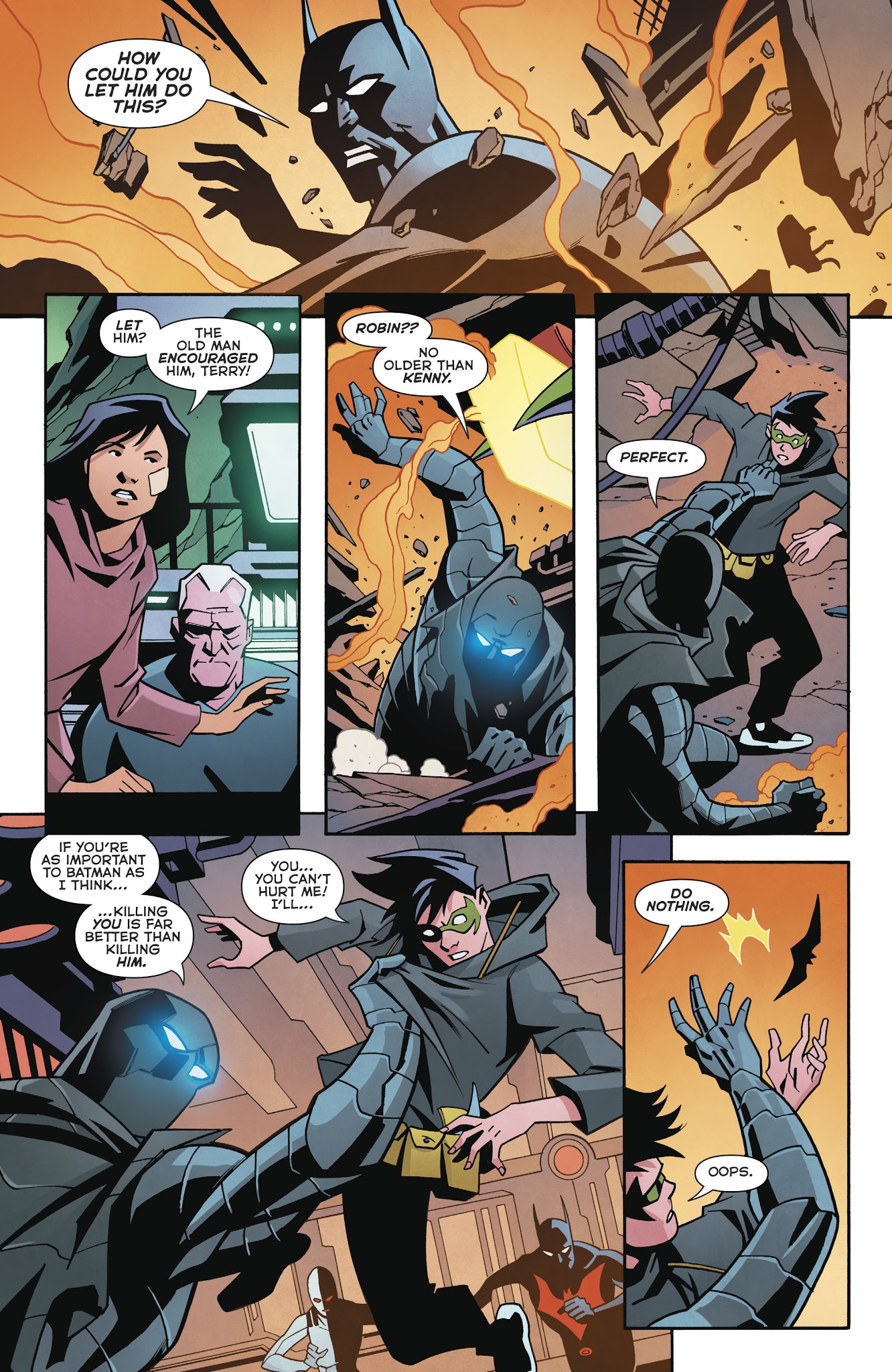 Read online Batman Beyond (2016) comic -  Issue #19 - 17