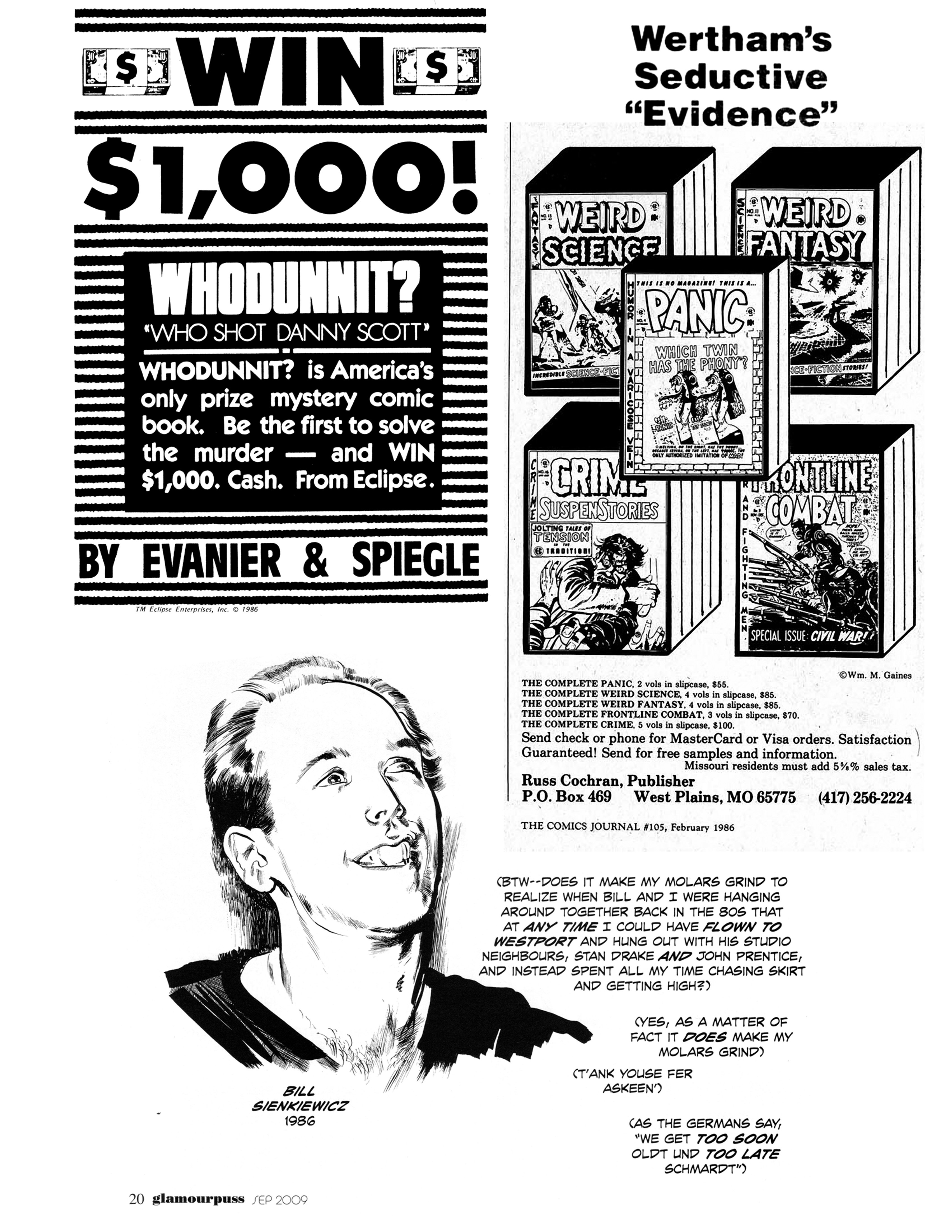 Read online 1986 zine comic -  Issue # TPB - 63