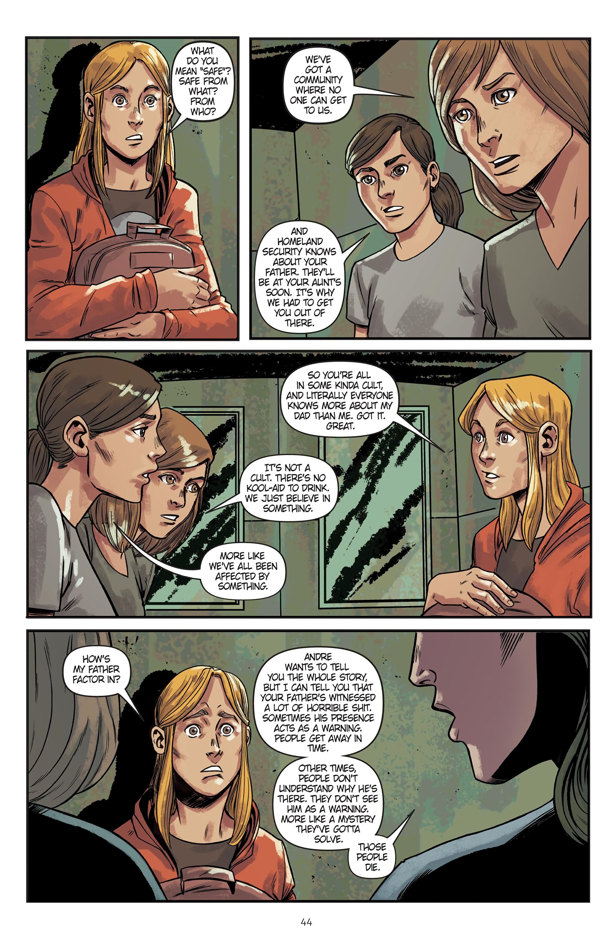 Read online Hustle and Heart: Foretold comic -  Issue # TPB - 44