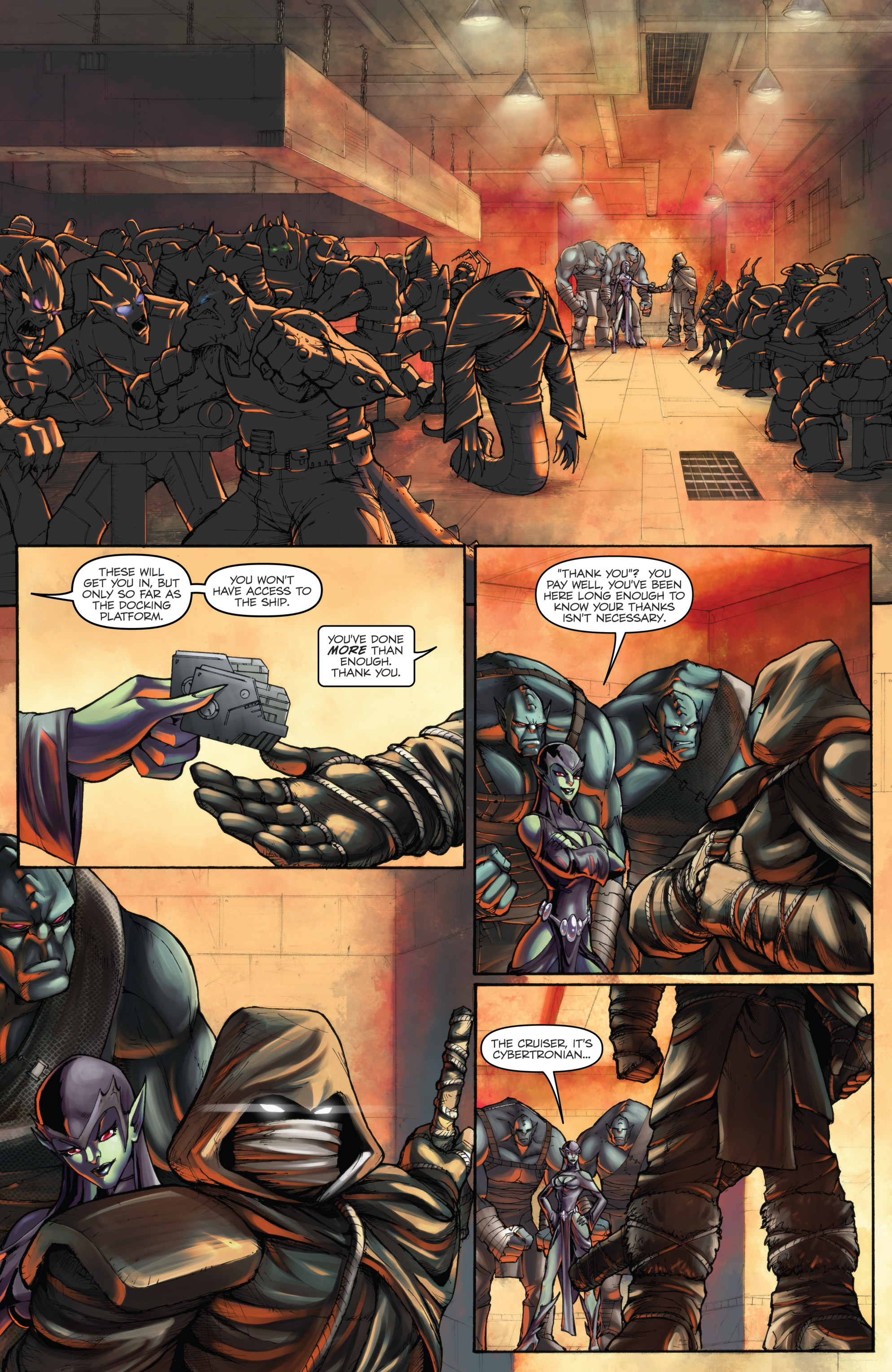 Read online The Transformers Spotlight: Drift Director's Cut comic -  Issue # Full - 3