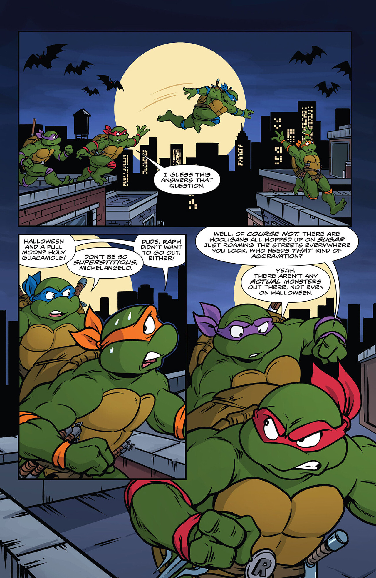 Read online Teenage Mutant Ninja Turtles: Saturday Morning Adventures – Halloween Special comic -  Issue # Full - 6