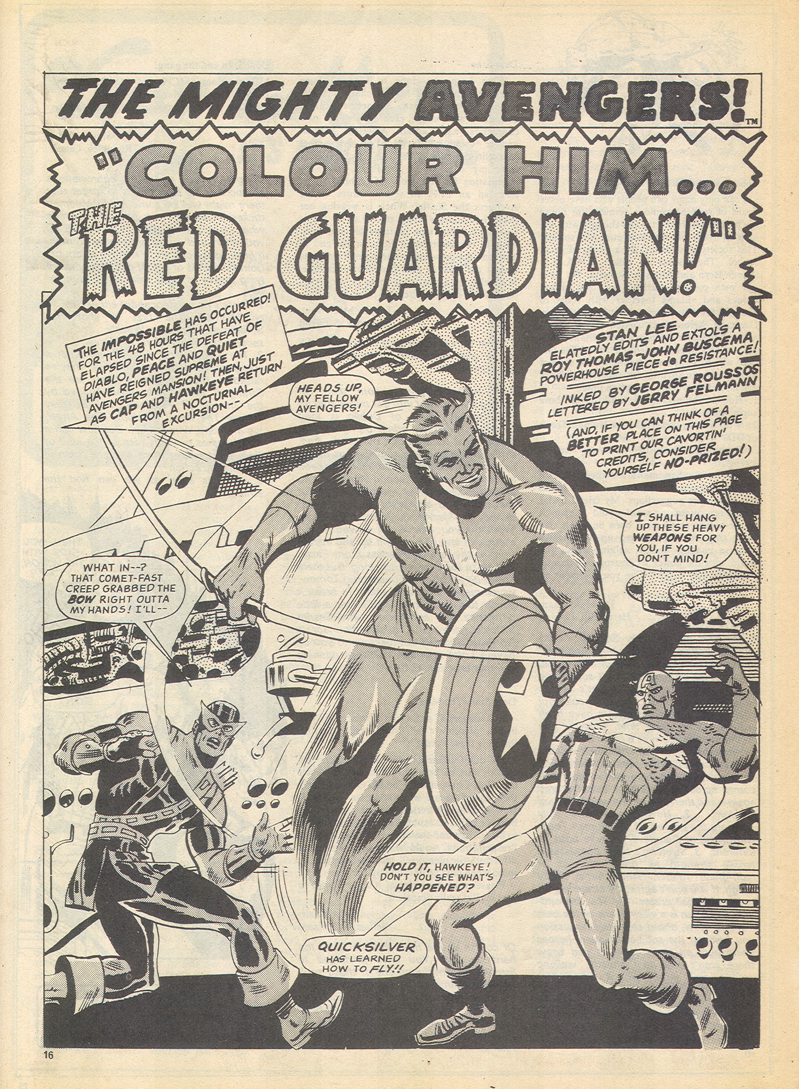 Read online The Avengers (1973) comic -  Issue #52 - 16