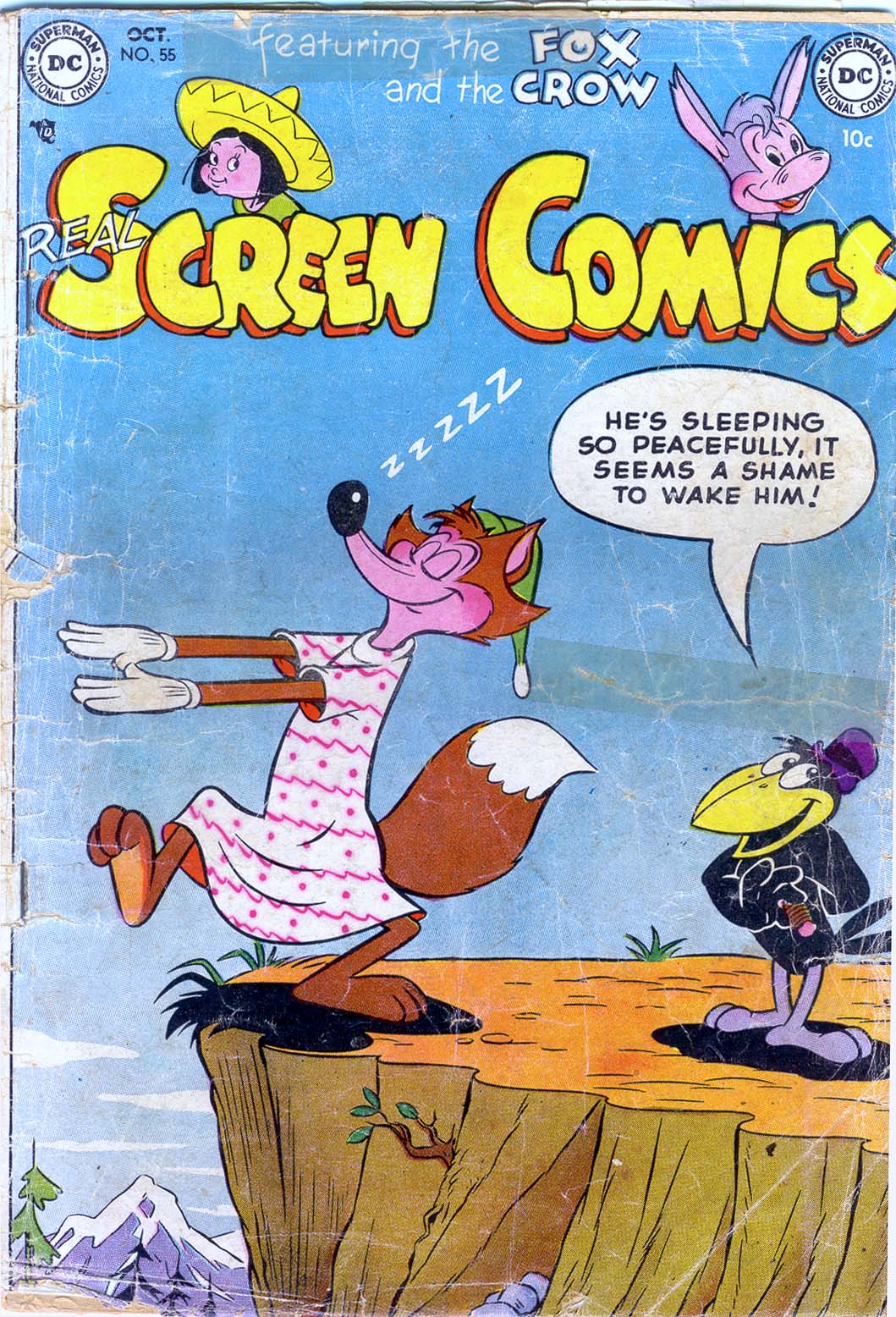 Read online Real Screen Comics comic -  Issue #55 - 1