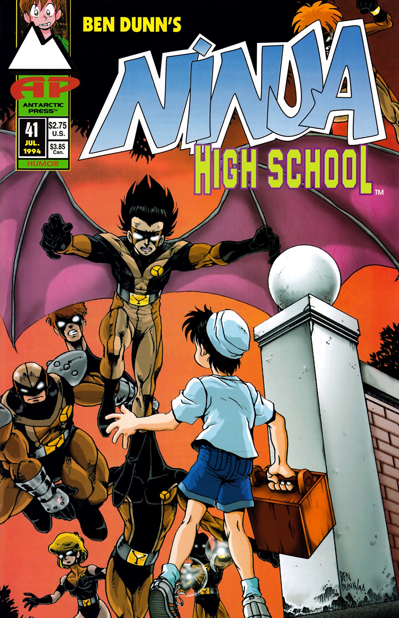 Read online Ninja High School (1986) comic -  Issue #41 - 1
