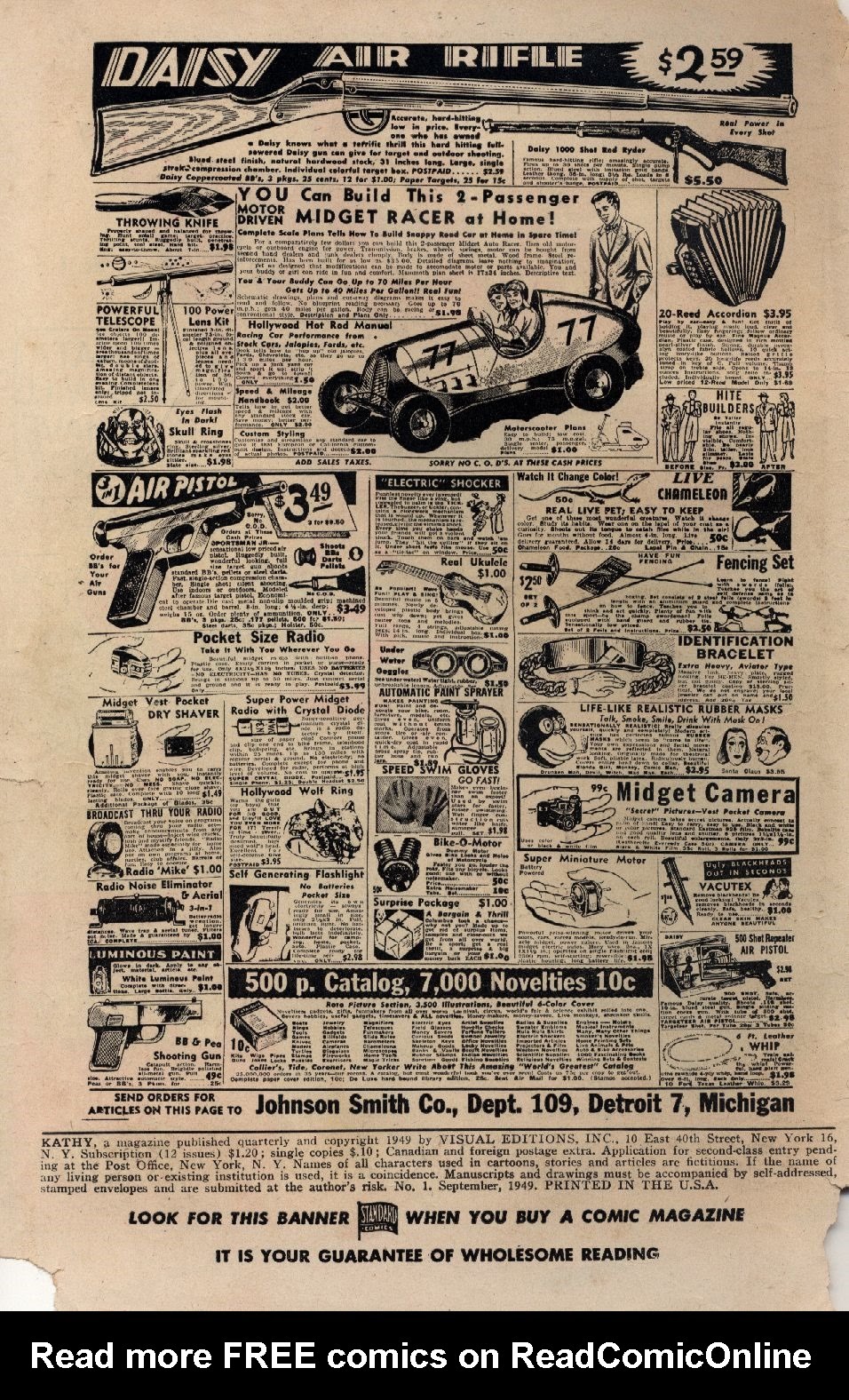 Read online Kathy (1949) comic -  Issue #1 - 2