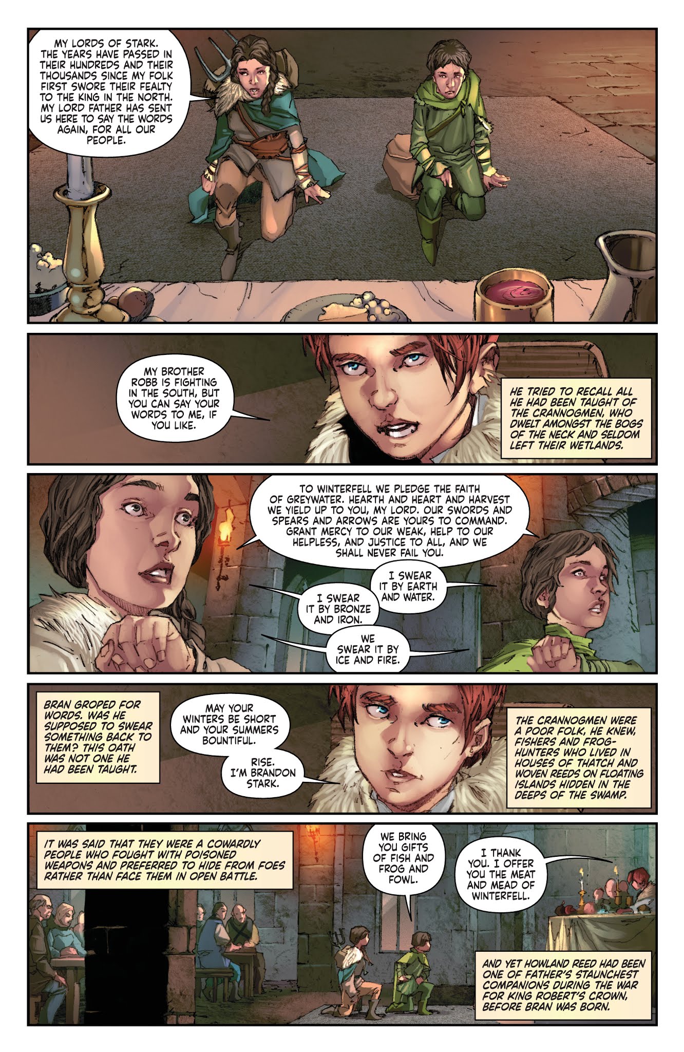 Read online A Clash of Kings comic -  Issue #11 - 7