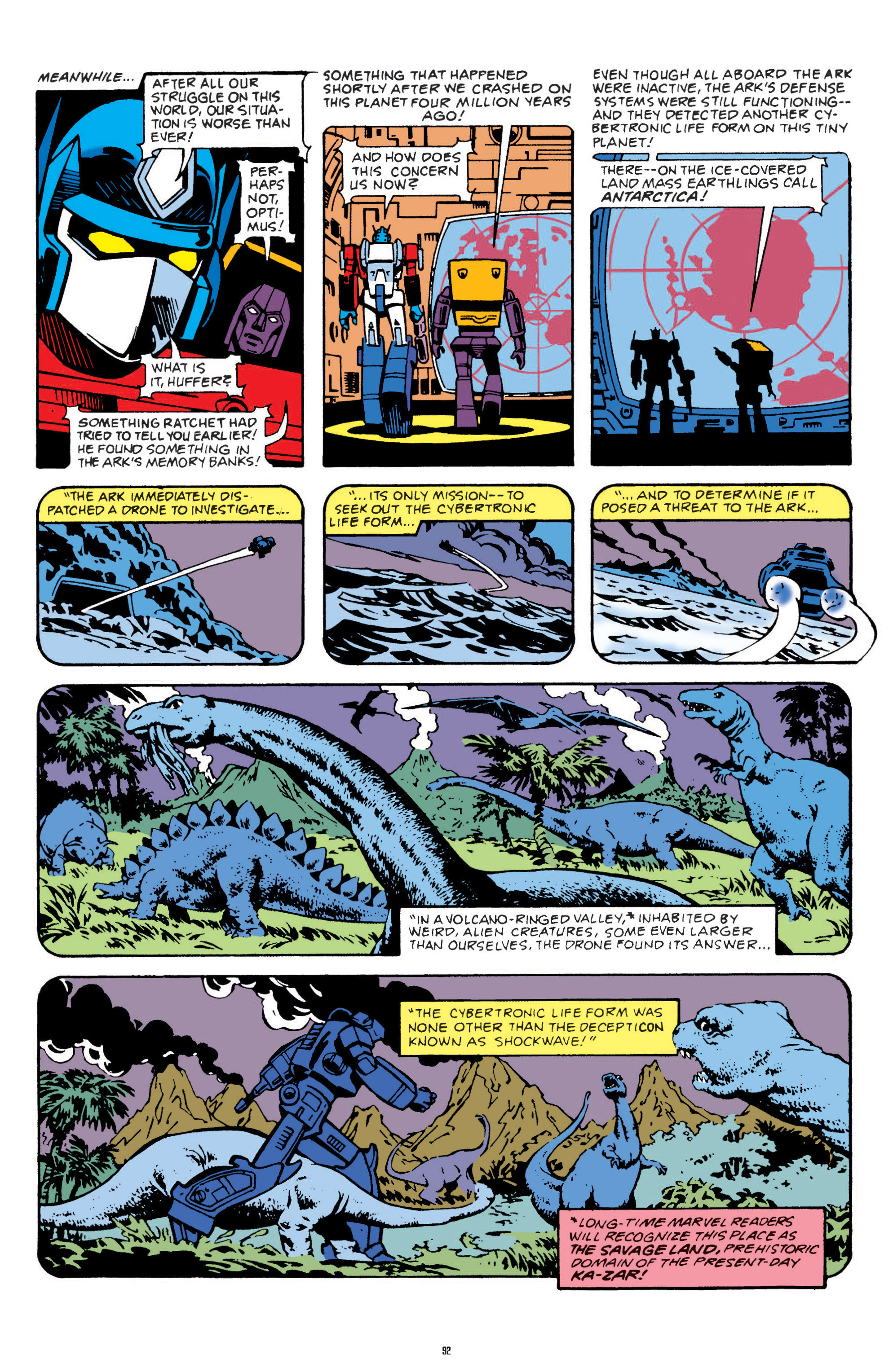 Read online The Transformers Classics comic -  Issue # TPB 1 - 93