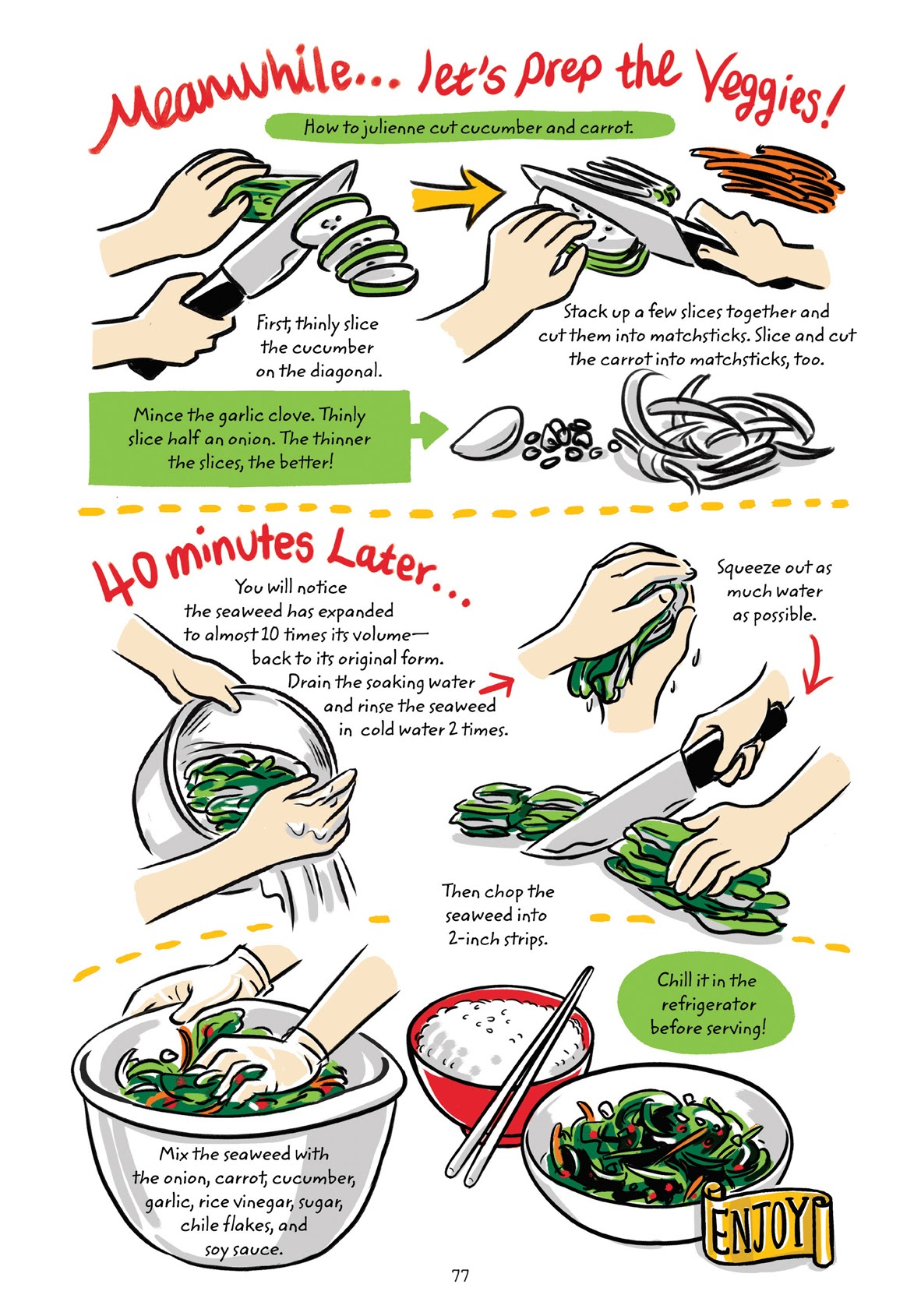 Read online Cook Korean! A Comic Book With Recipes comic -  Issue # TPB (Part 1) - 76