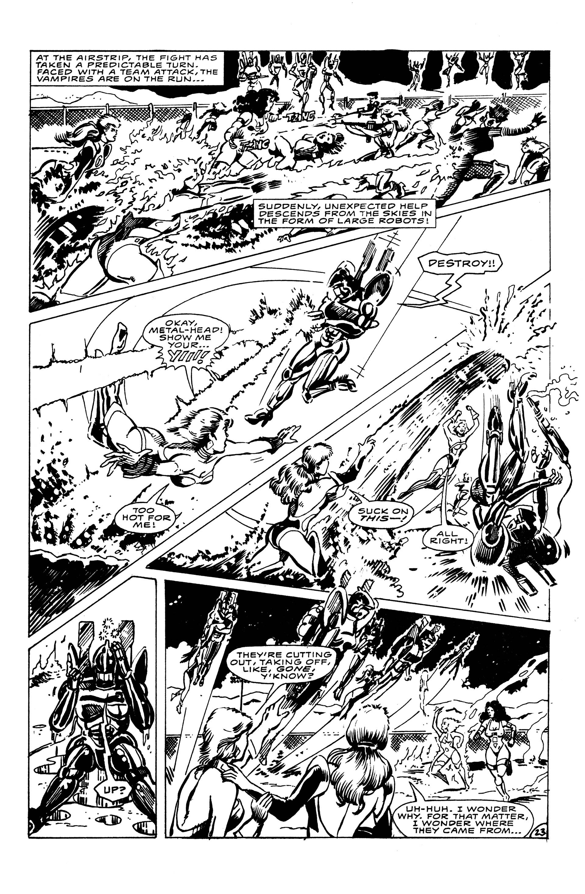 Read online Sultry Teenage Super Foxes comic -  Issue #2 - 29