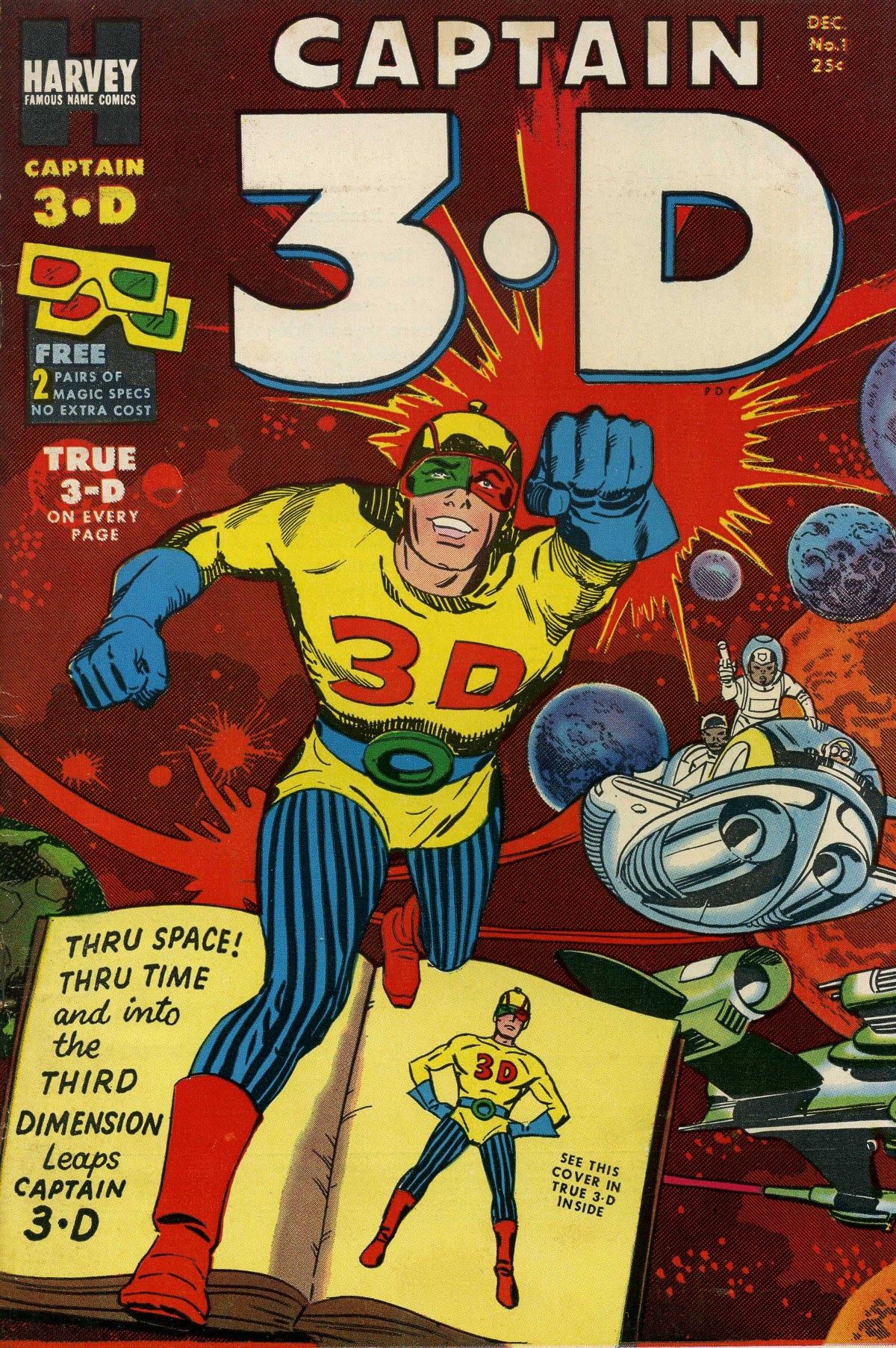 Read online Captain 3-D comic -  Issue # Full - 1