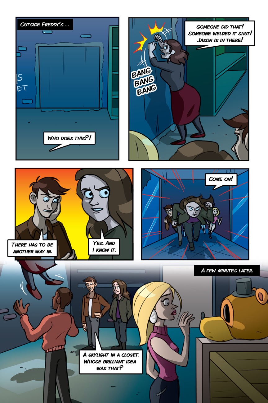 Read online Five Nights At Freddy's comic -  Issue # The Silver Eyes (Part 2) - 25