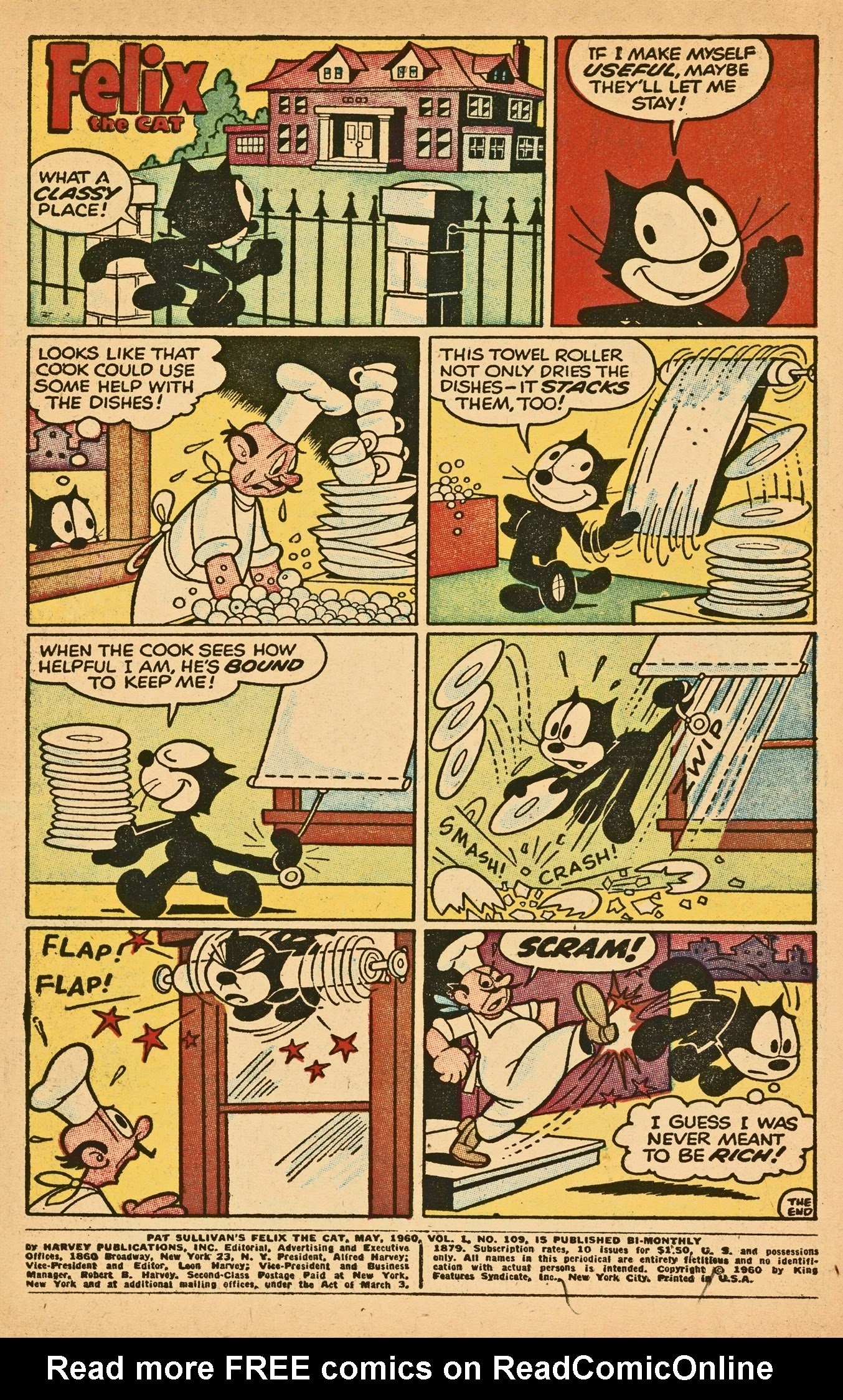 Read online Felix the Cat (1955) comic -  Issue #109 - 3