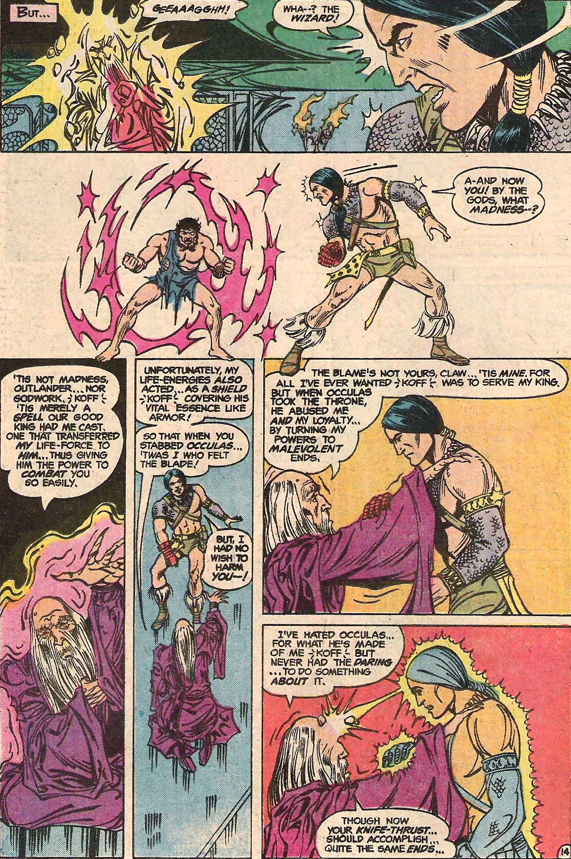 Read online Claw  The Unconquered comic -  Issue #11 - 15