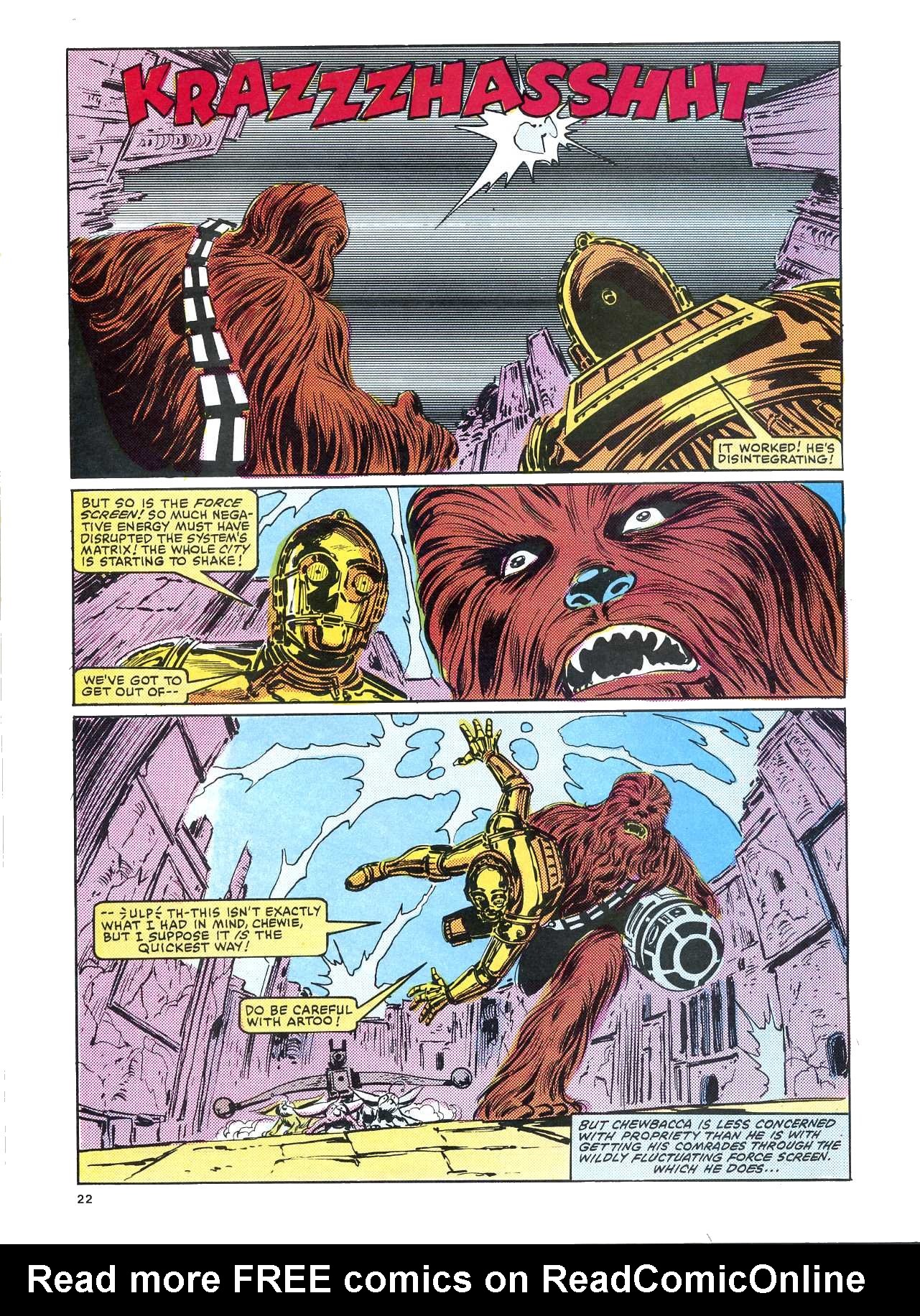 Read online Return of the Jedi comic -  Issue #138 - 22