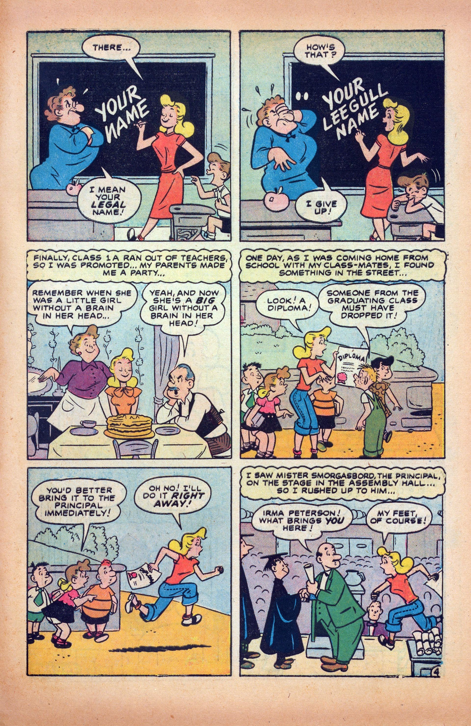 Read online My Friend Irma comic -  Issue #16 - 31