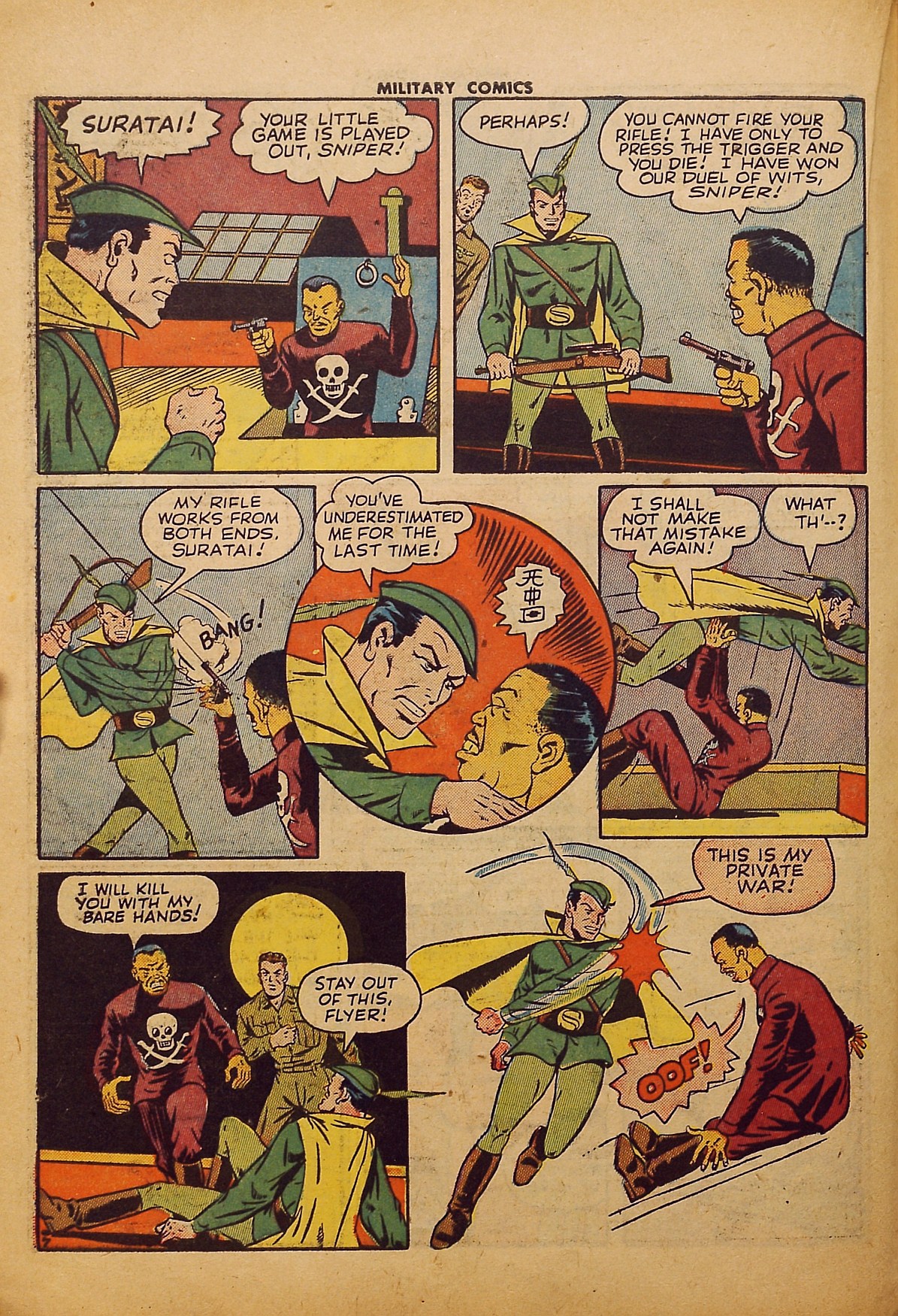 Read online Military Comics comic -  Issue #24 - 28