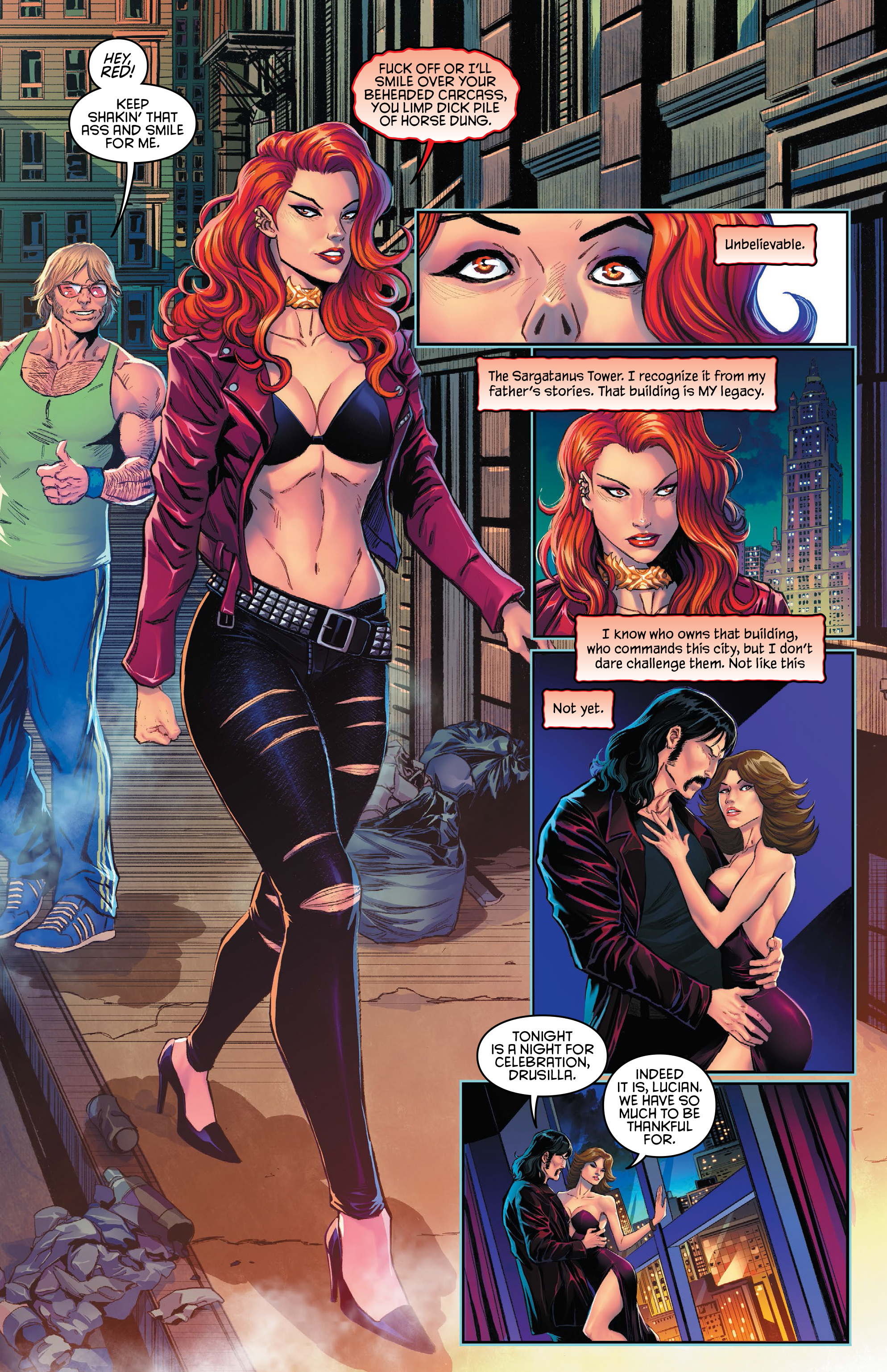 Read online Lady Satanus: Sinister Urge comic -  Issue # TPB - 5