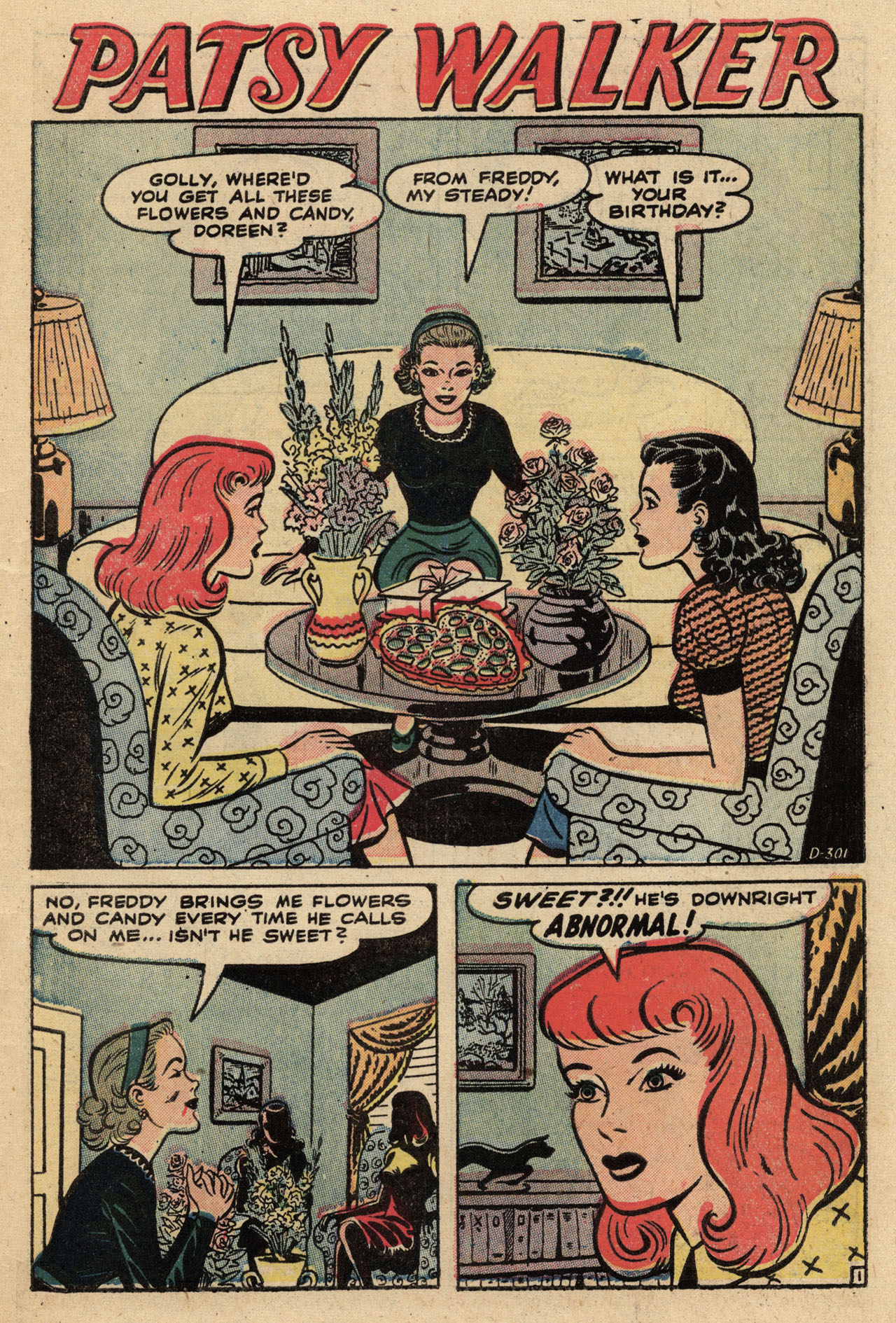Read online Patsy Walker comic -  Issue #49 - 43