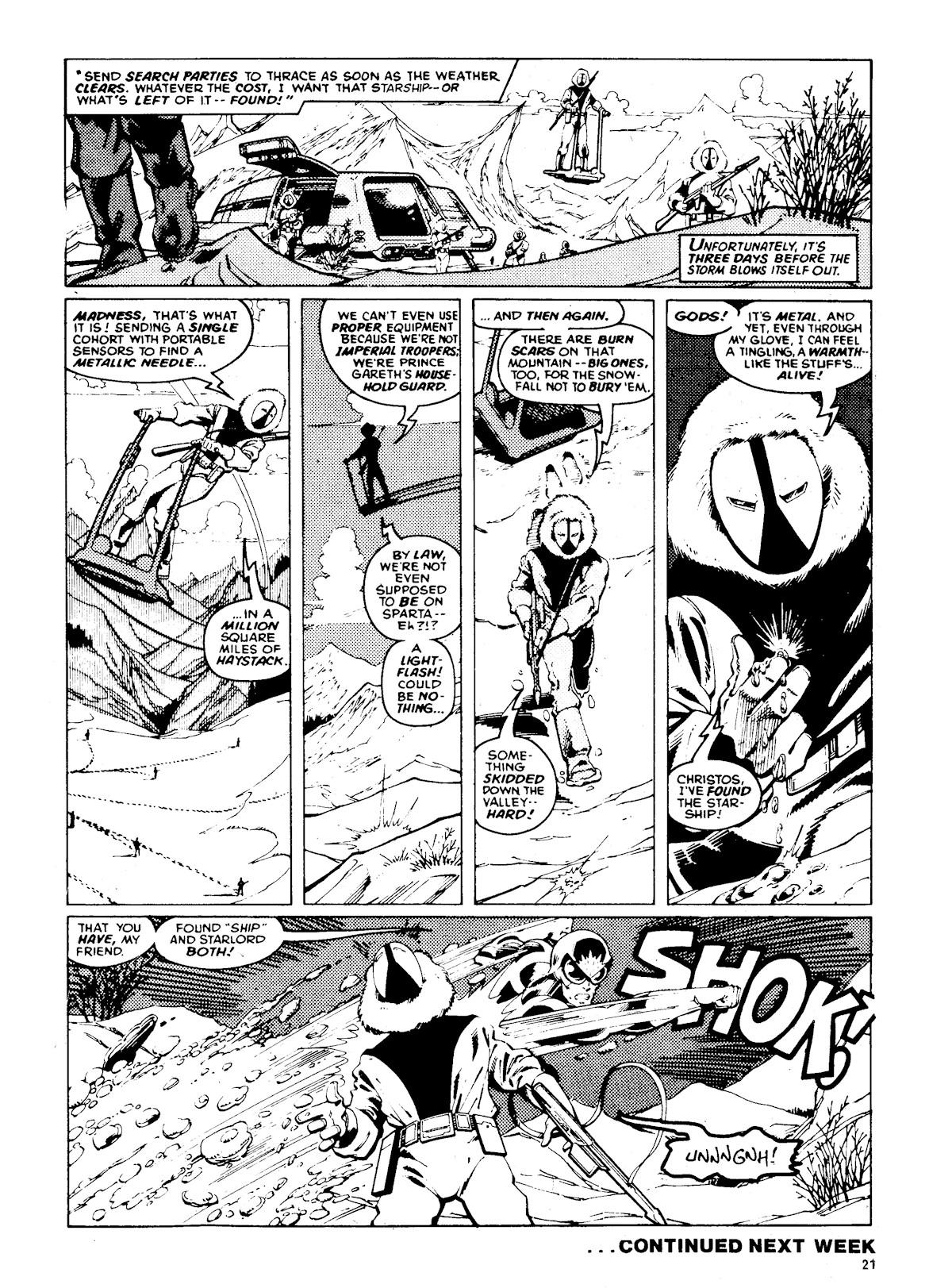 Read online Star Wars Weekly comic -  Issue #22 - 21