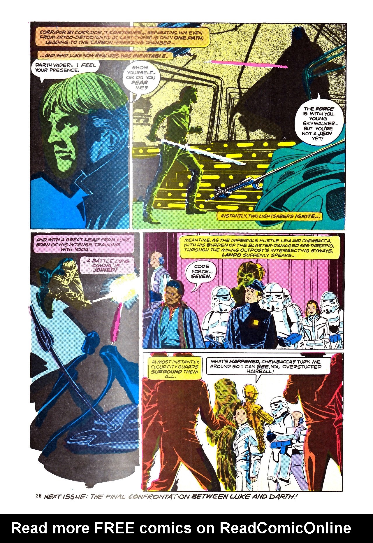 Read online Return of the Jedi comic -  Issue #62 - 26