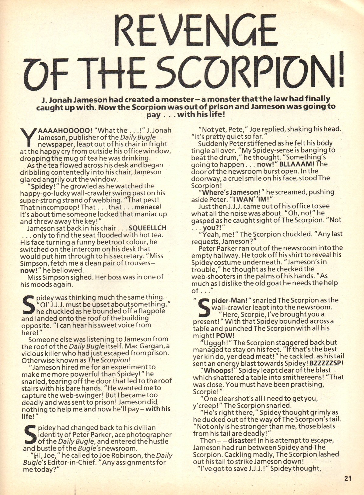 Read online Spidey Comic comic -  Issue #655 - 21