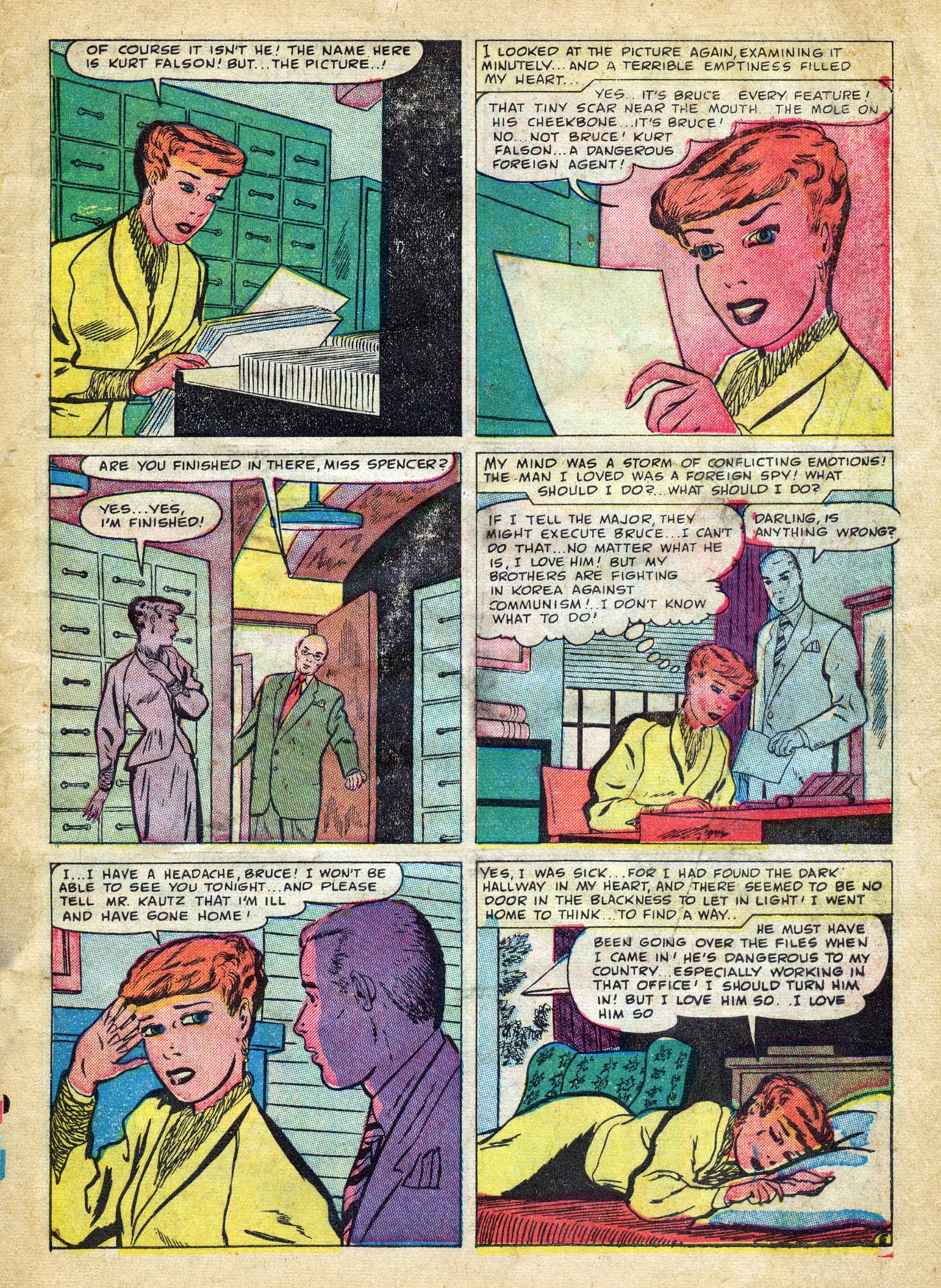 Read online Girl Comics (1949) comic -  Issue #12 - 7