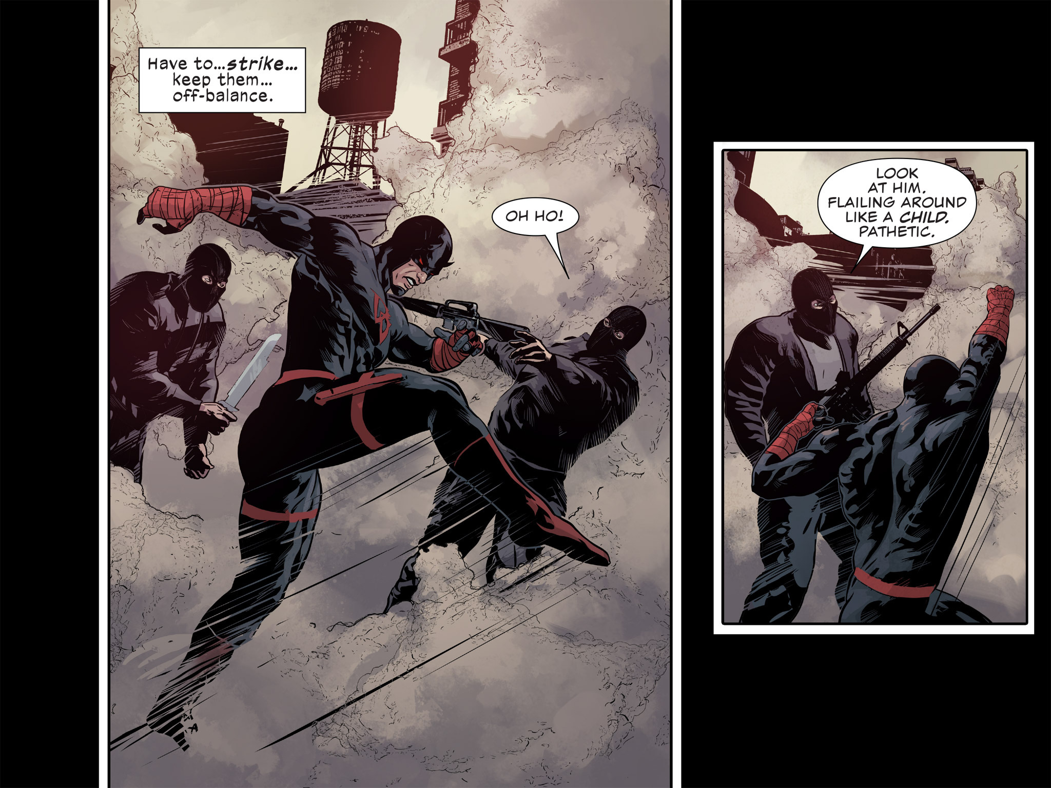 Read online Daredevil / Punisher : The Seventh Circle comic -  Issue #3 - 6