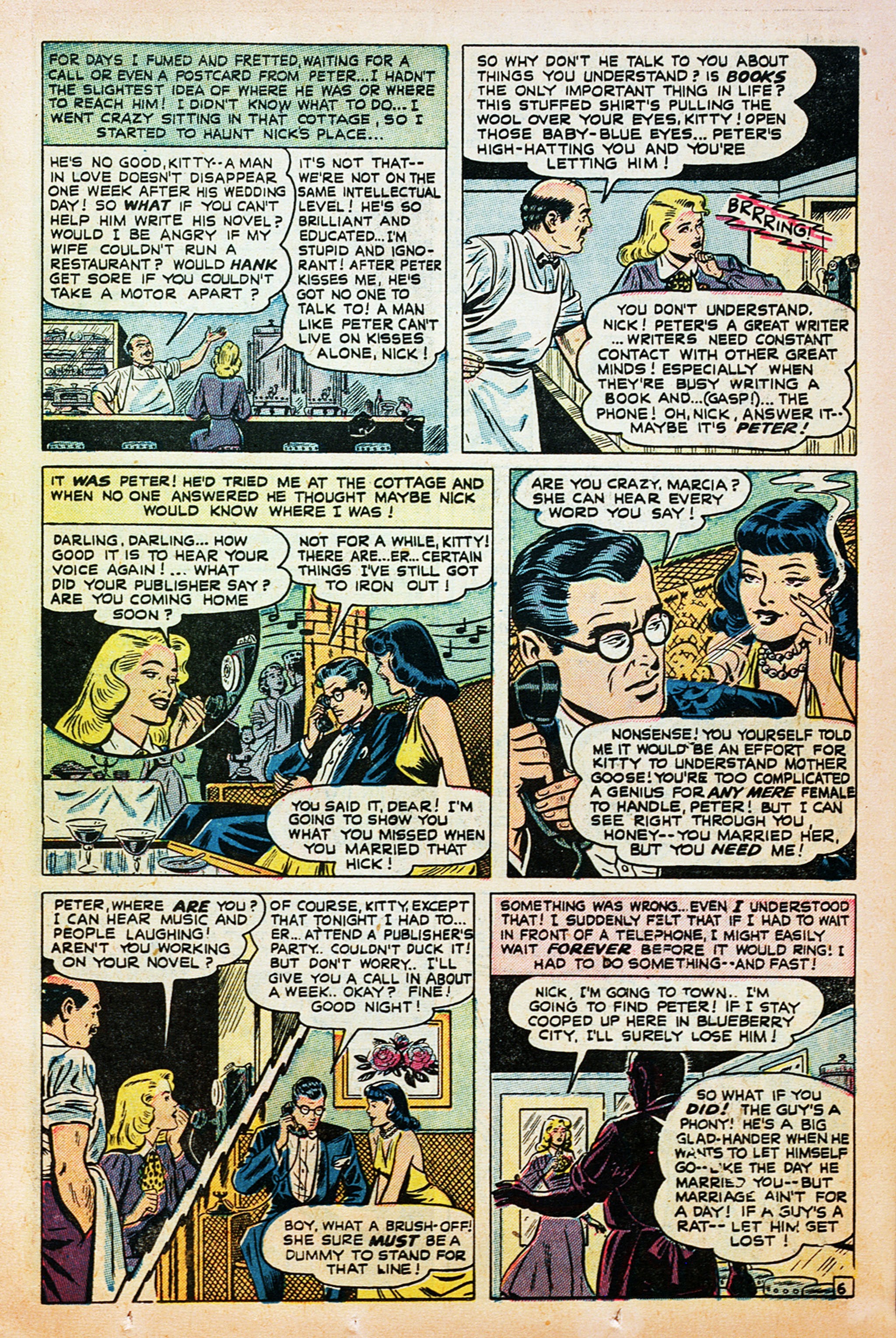 Read online Girl Comics (1949) comic -  Issue #4 - 19