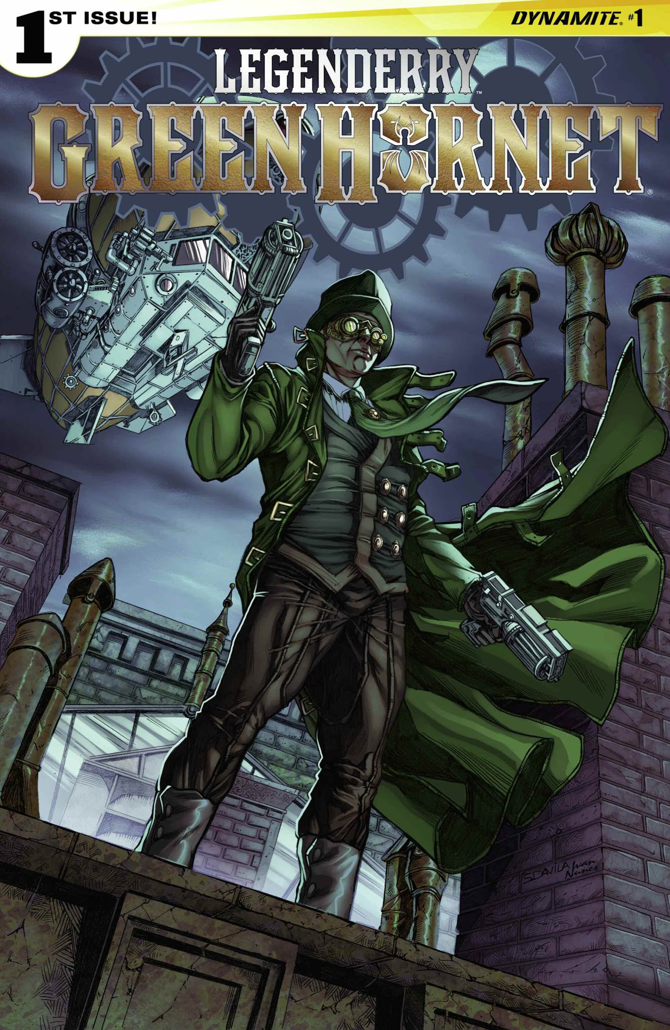 Read online Legenderry: Green Hornet comic -  Issue #1 - 3