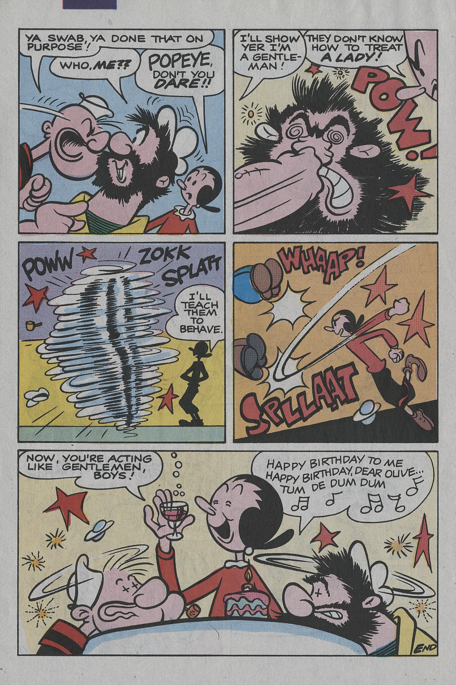 Read online Popeye (1993) comic -  Issue #5 - 8