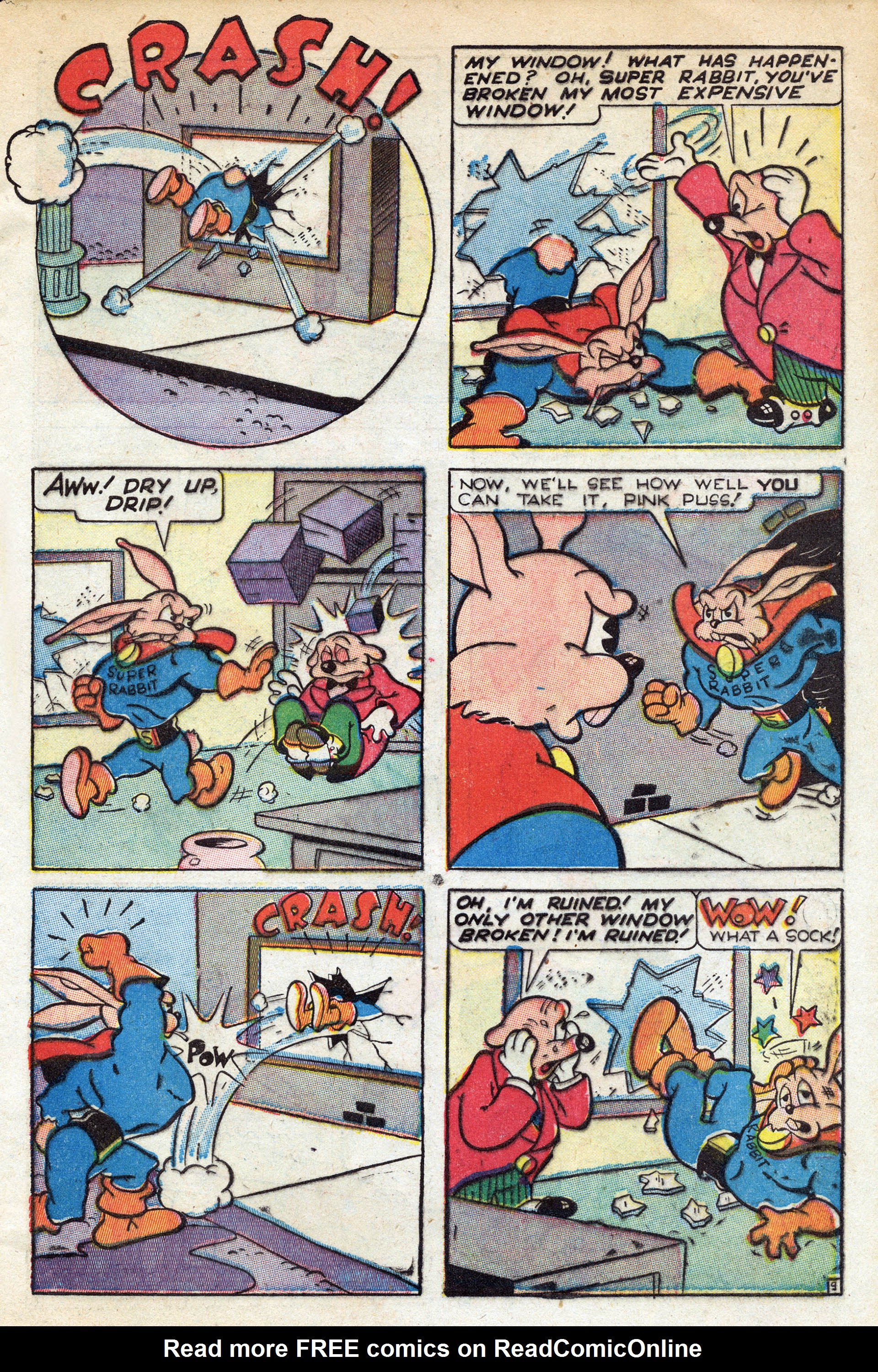 Read online Super Rabbit comic -  Issue #7 - 11