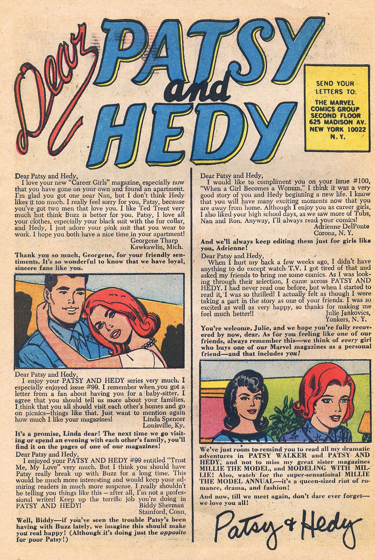Read online Patsy and Hedy comic -  Issue #102 - 30