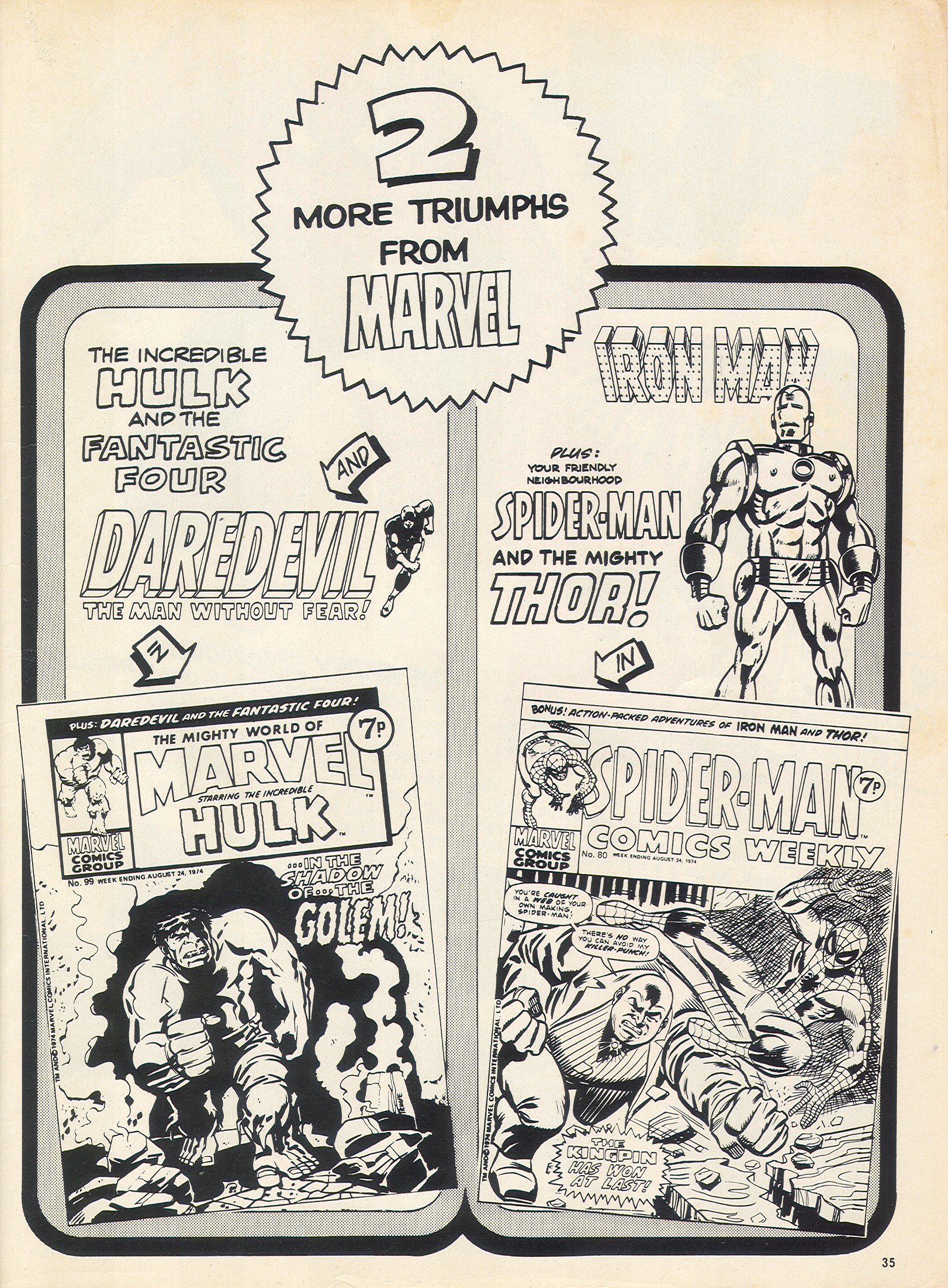 Read online The Avengers (1973) comic -  Issue #49 - 35