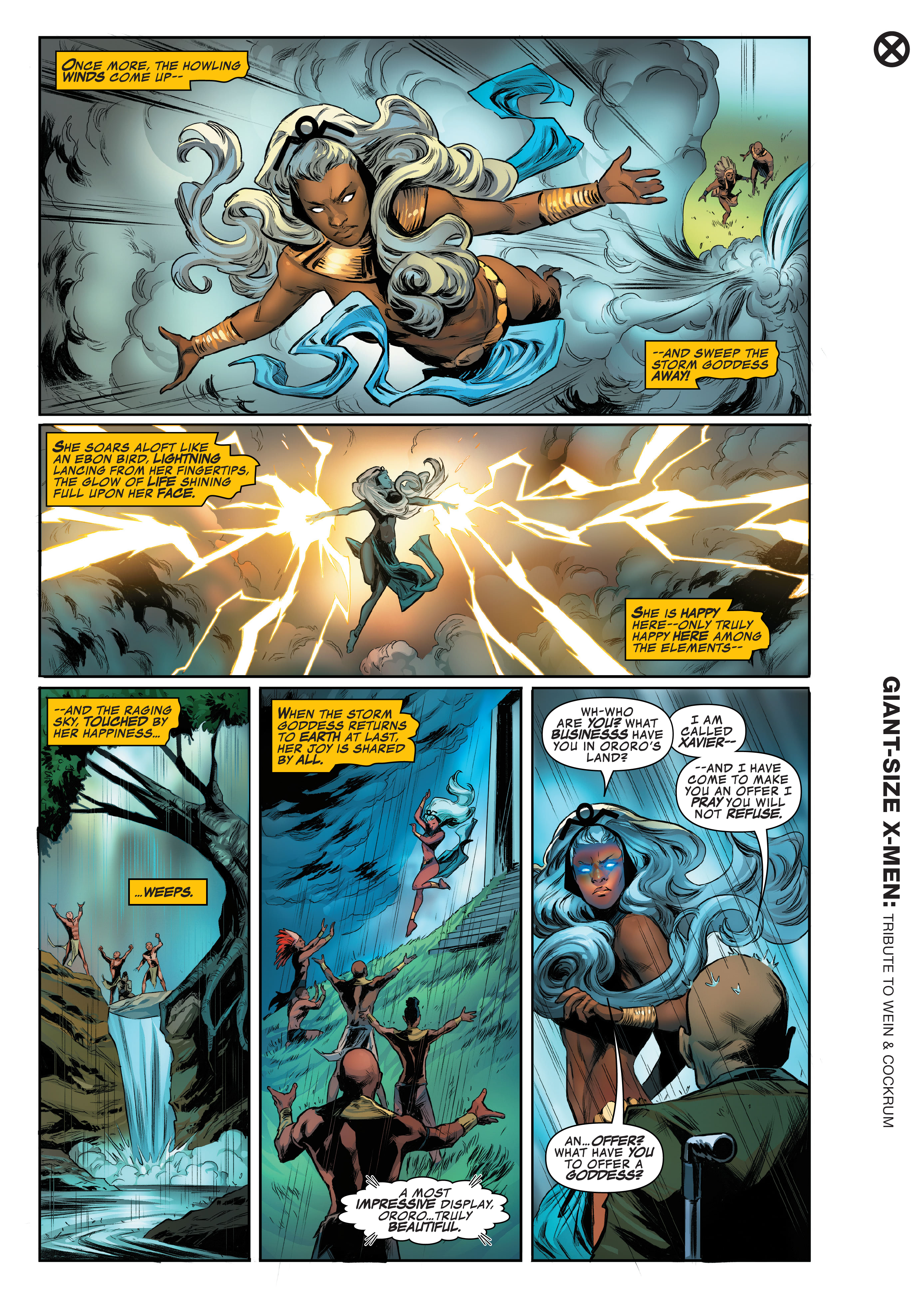 Read online Giant-Size X-Men: Tribute To Wein & Cockrum Gallery Edition comic -  Issue # TPB (Part 1) - 12
