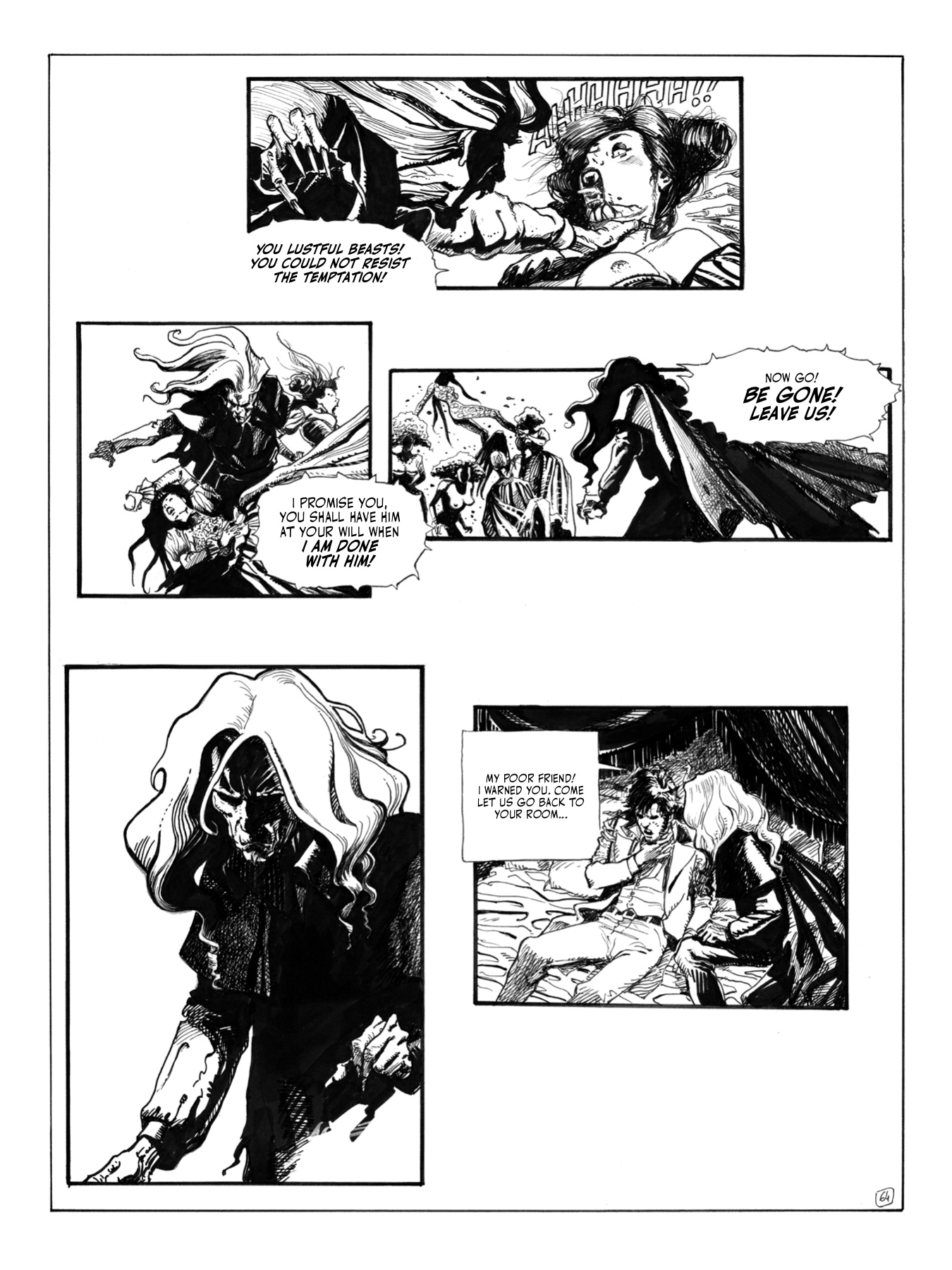 Read online Bram Stoker's Dracula by Georges Bess comic -  Issue # TPB (Part 1) - 62