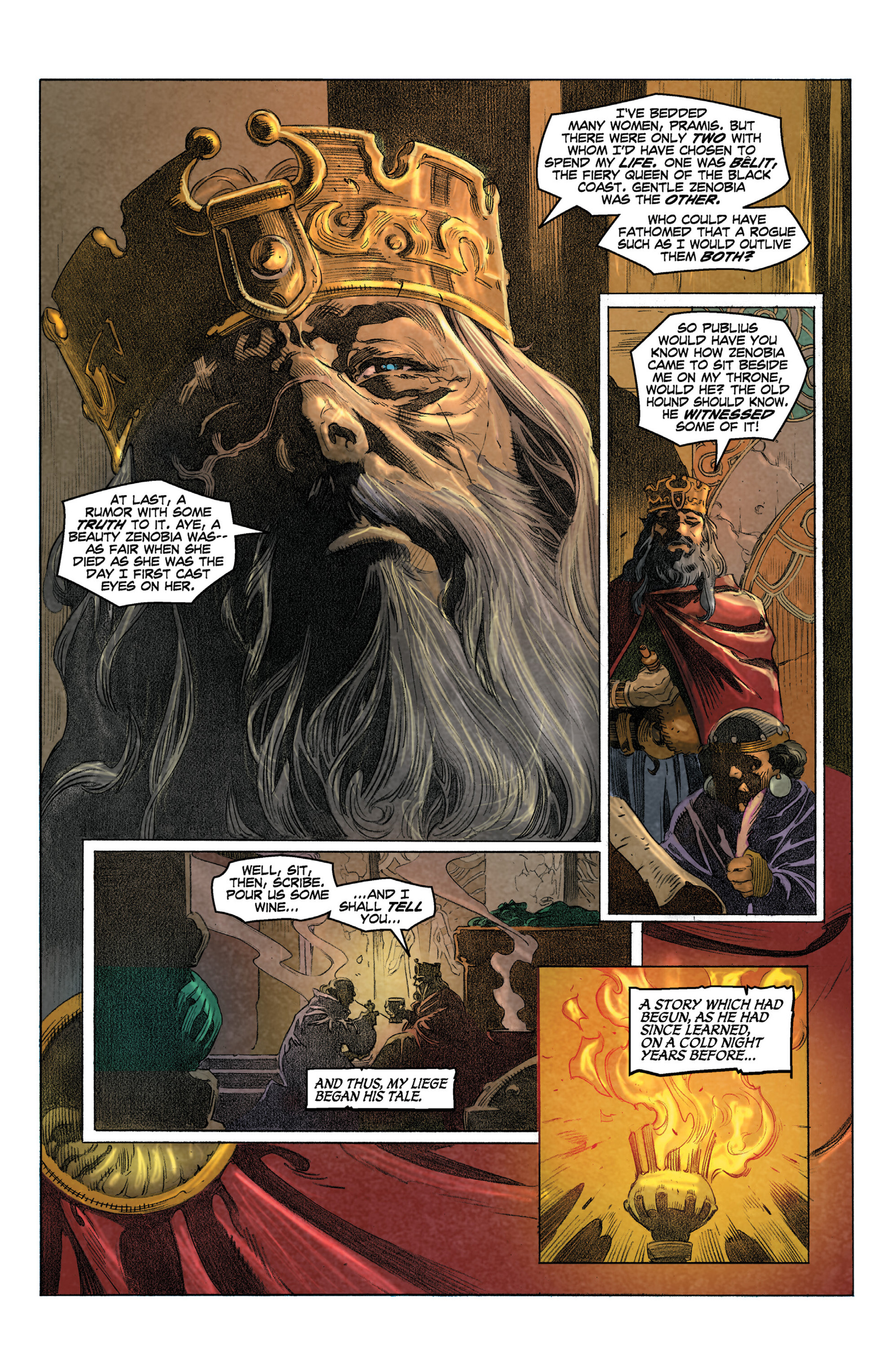 Read online King Conan Chronicles Epic Collection comic -  Issue # Wolves And Dragons (Part 1) - 19